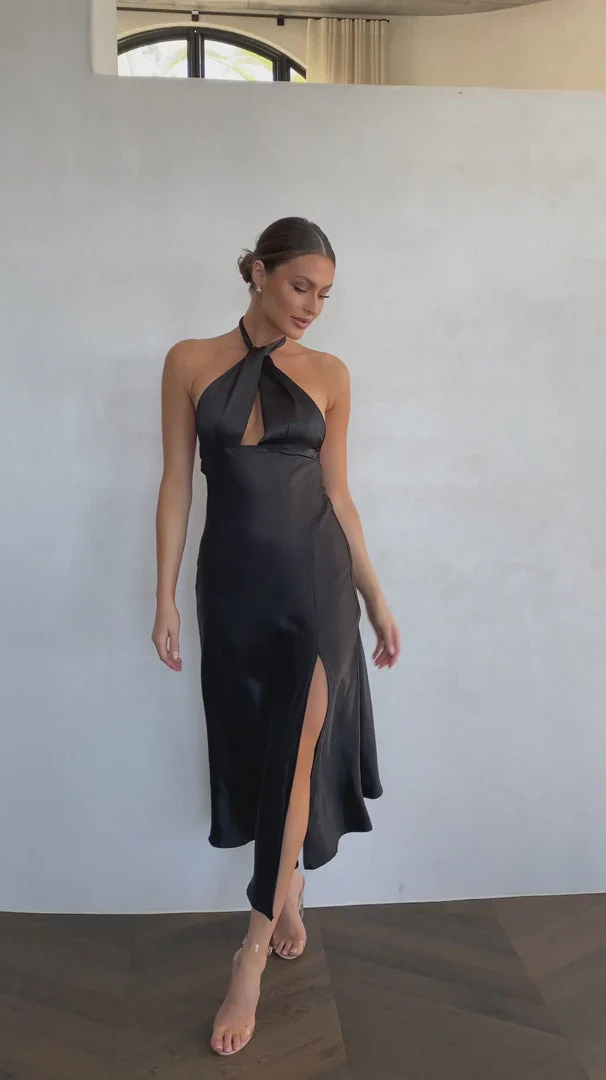 Amalia Maxi Dress - Black