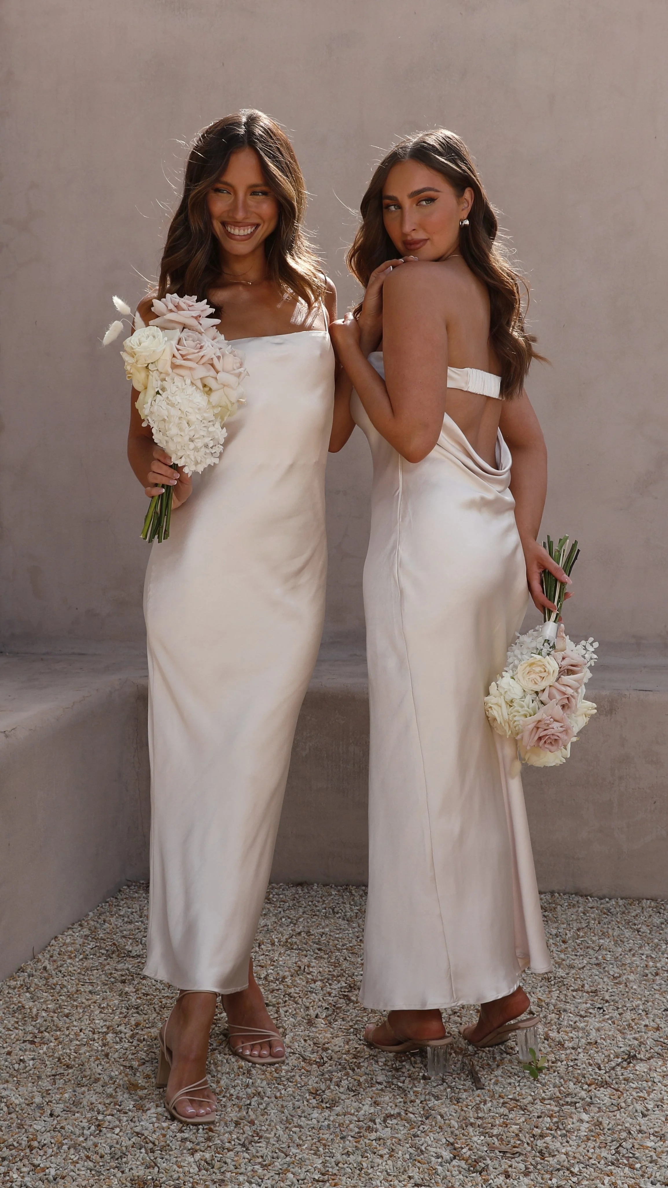 Gisele Maxi Dress - Champagne