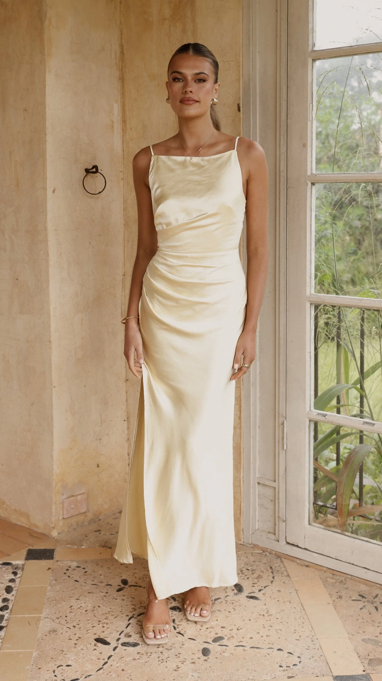 Ava Maxi Dress - Yellow