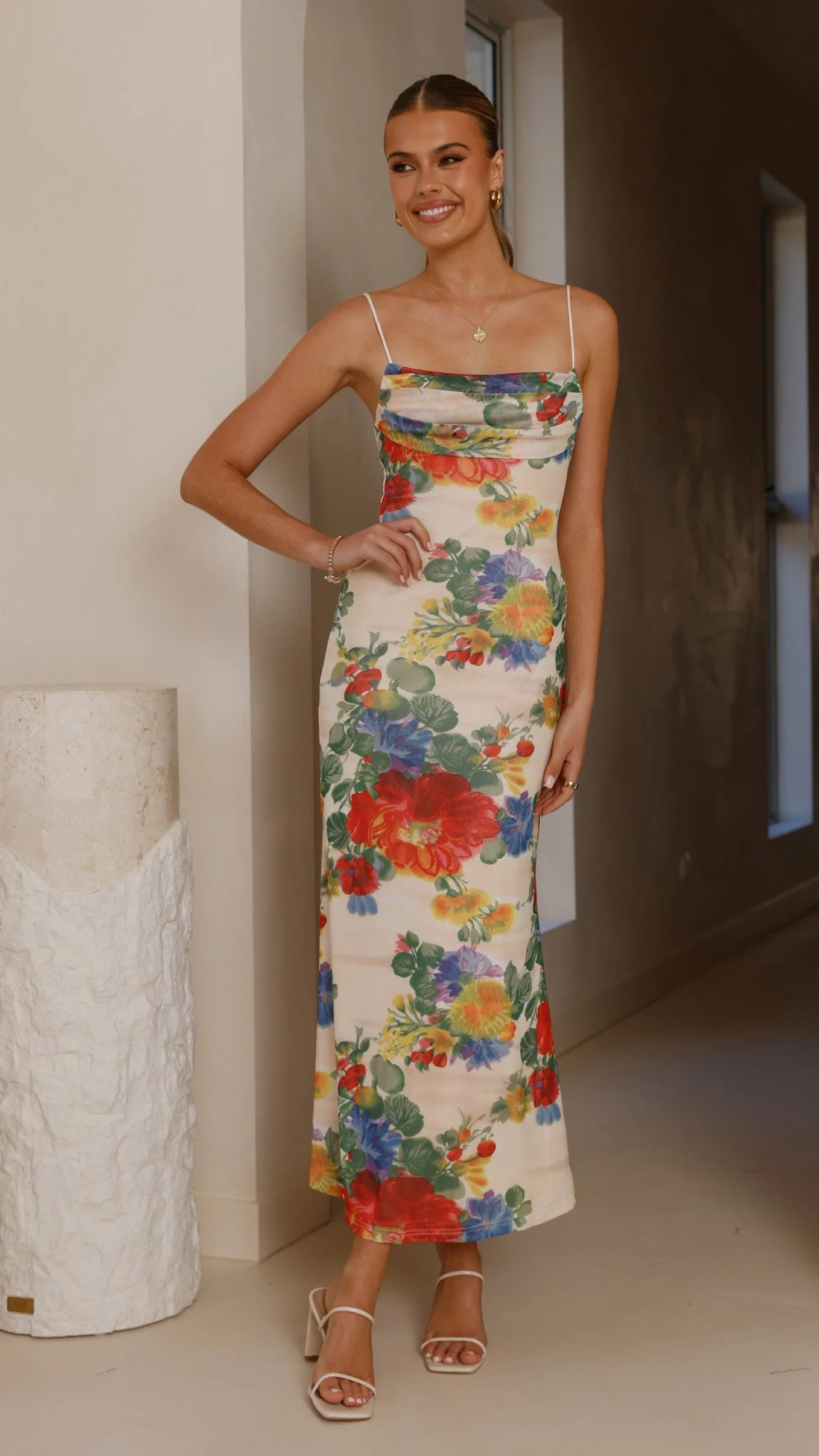 Tamera Maxi Dress- Floral