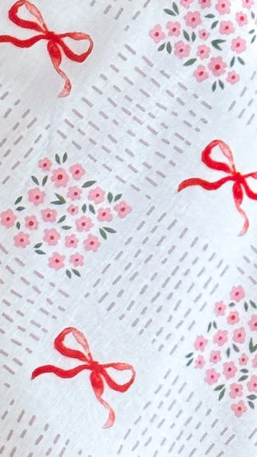 Abilene Wrap Mini Skirt - Sweet Bow Pink