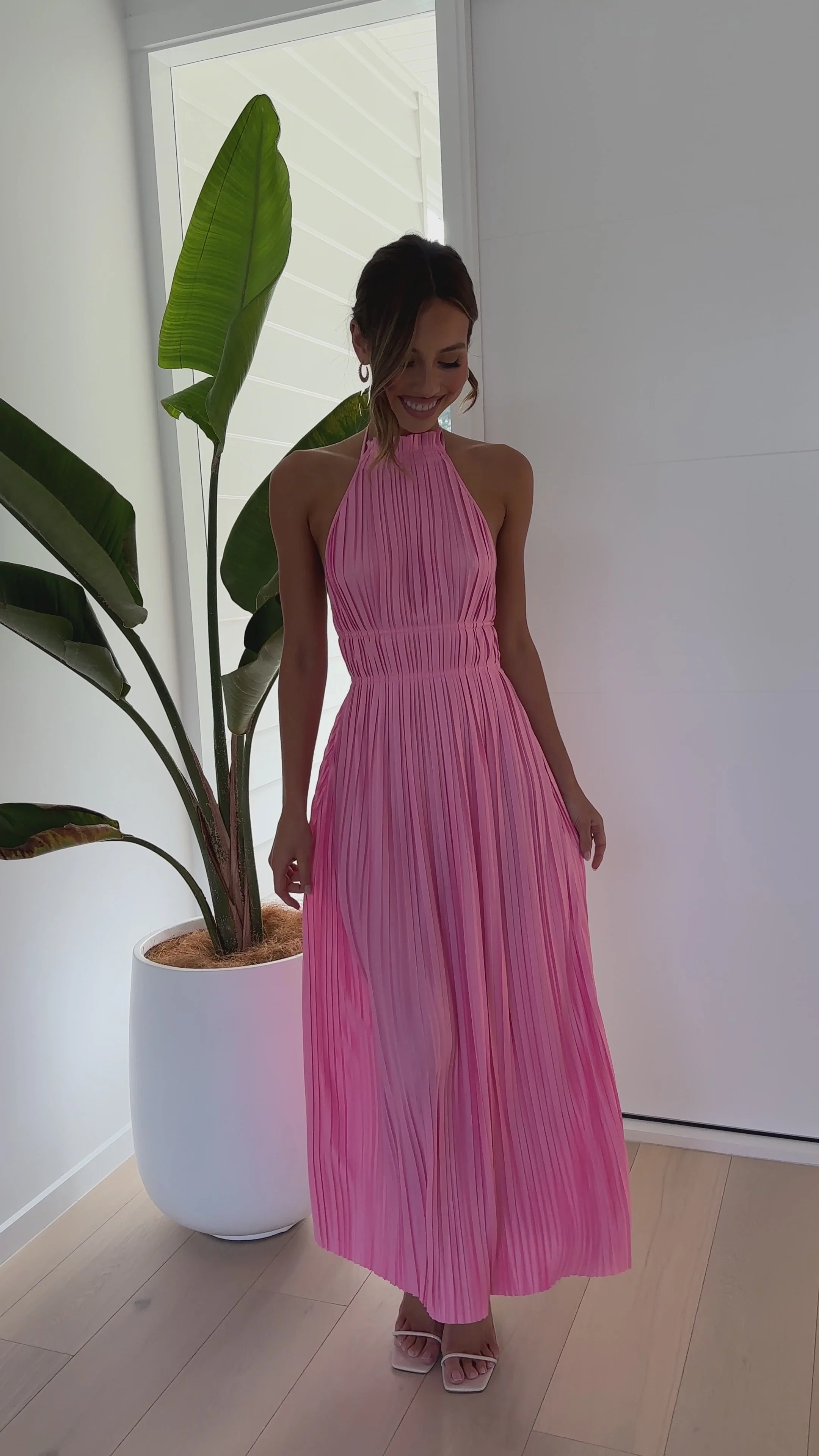 Frances Maxi Dress - Pink
