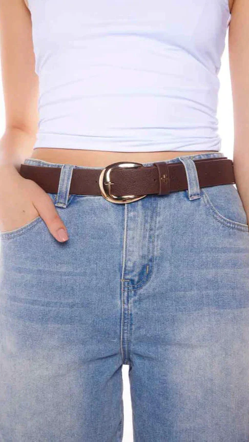 Marissa Belt - Choc PU