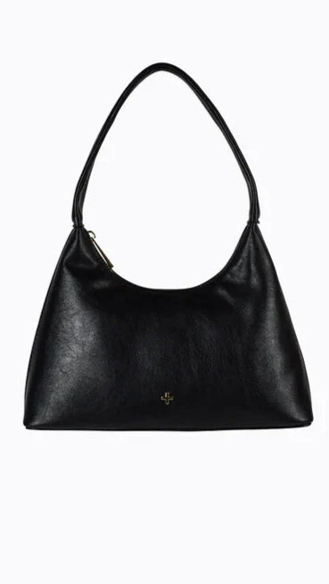 Sweetie Shoulder Bag - Black PU
