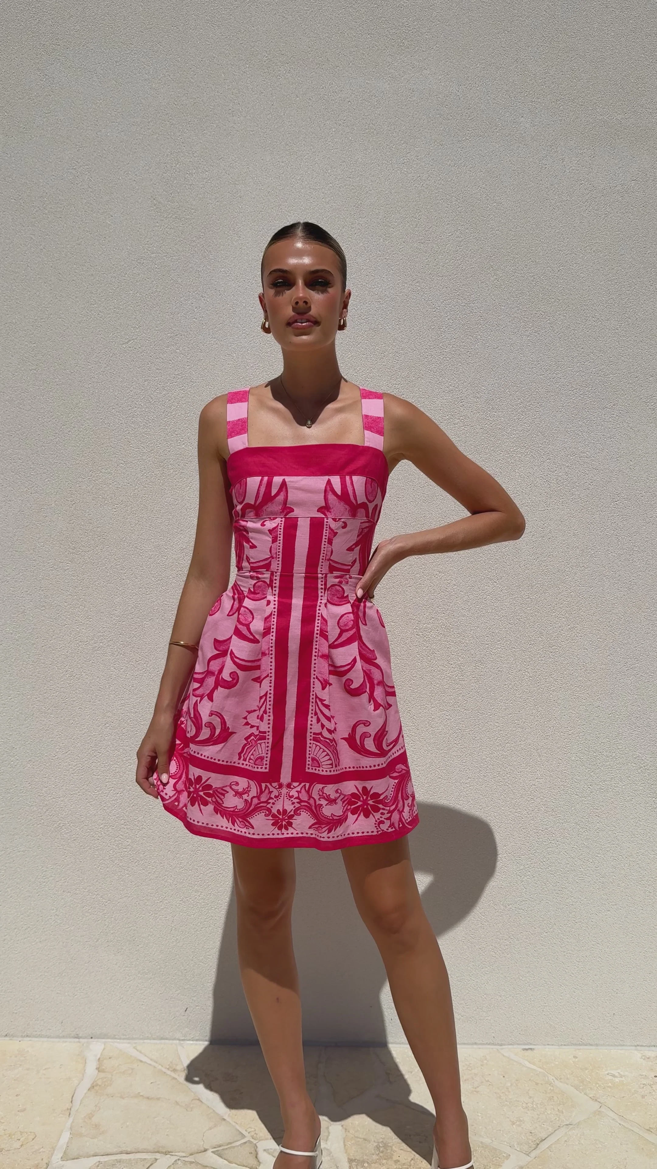 Maegan Mini Dress - Pink