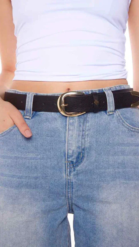 Marissa Belt - Black PU