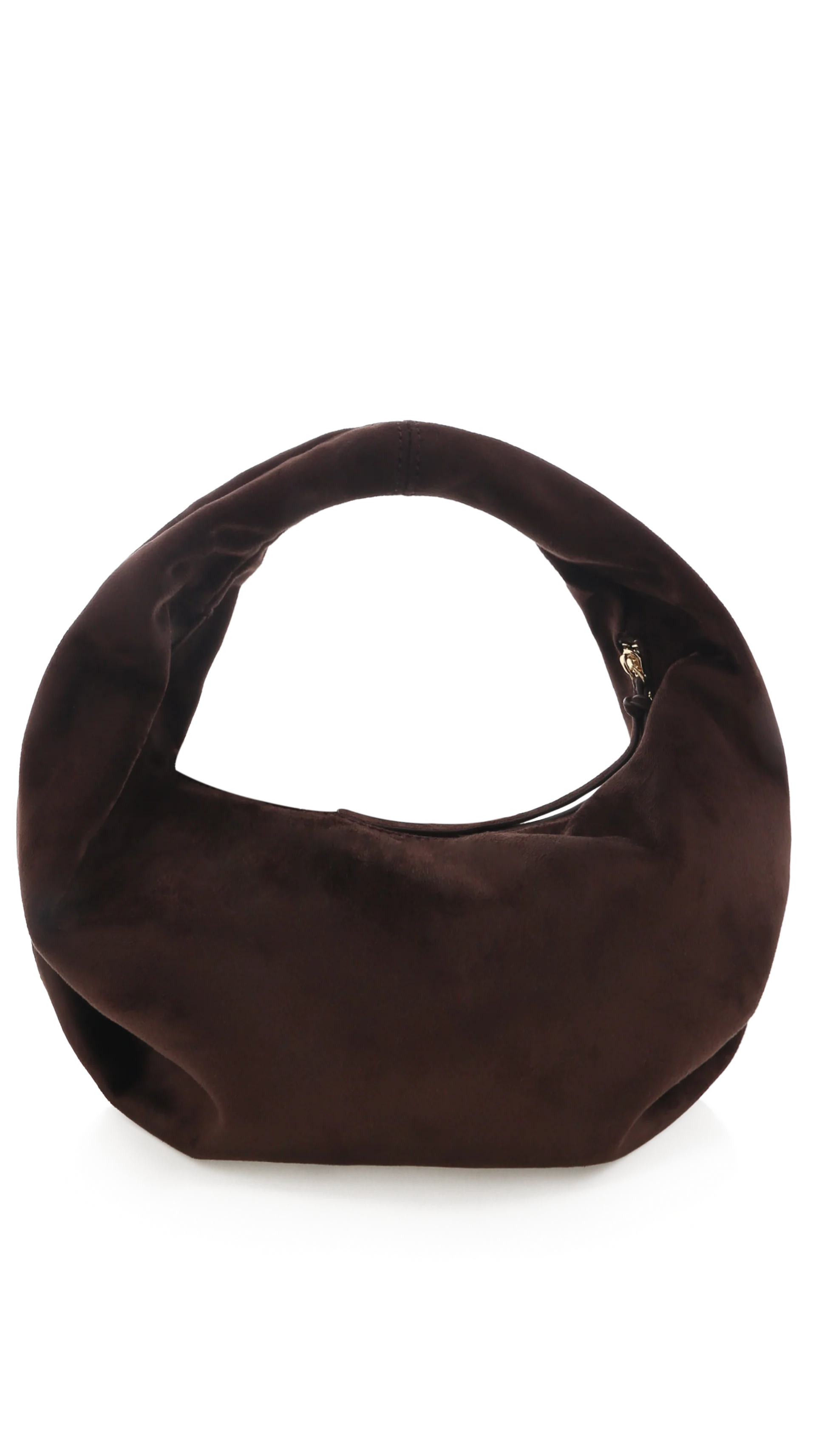 Renee Shoulder Bag - Chocolate Suede