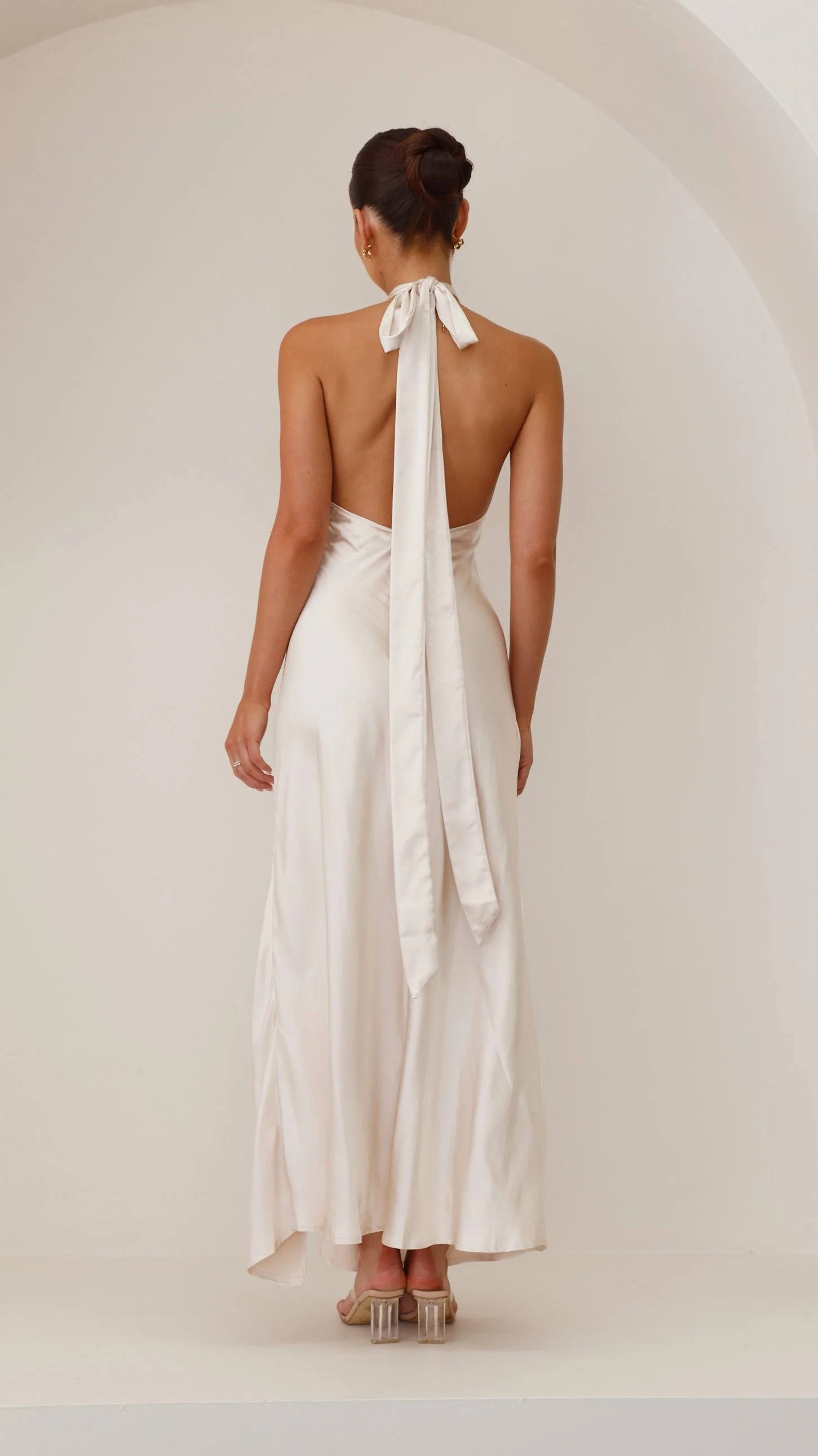 Amalia Maxi Dress - Champagne