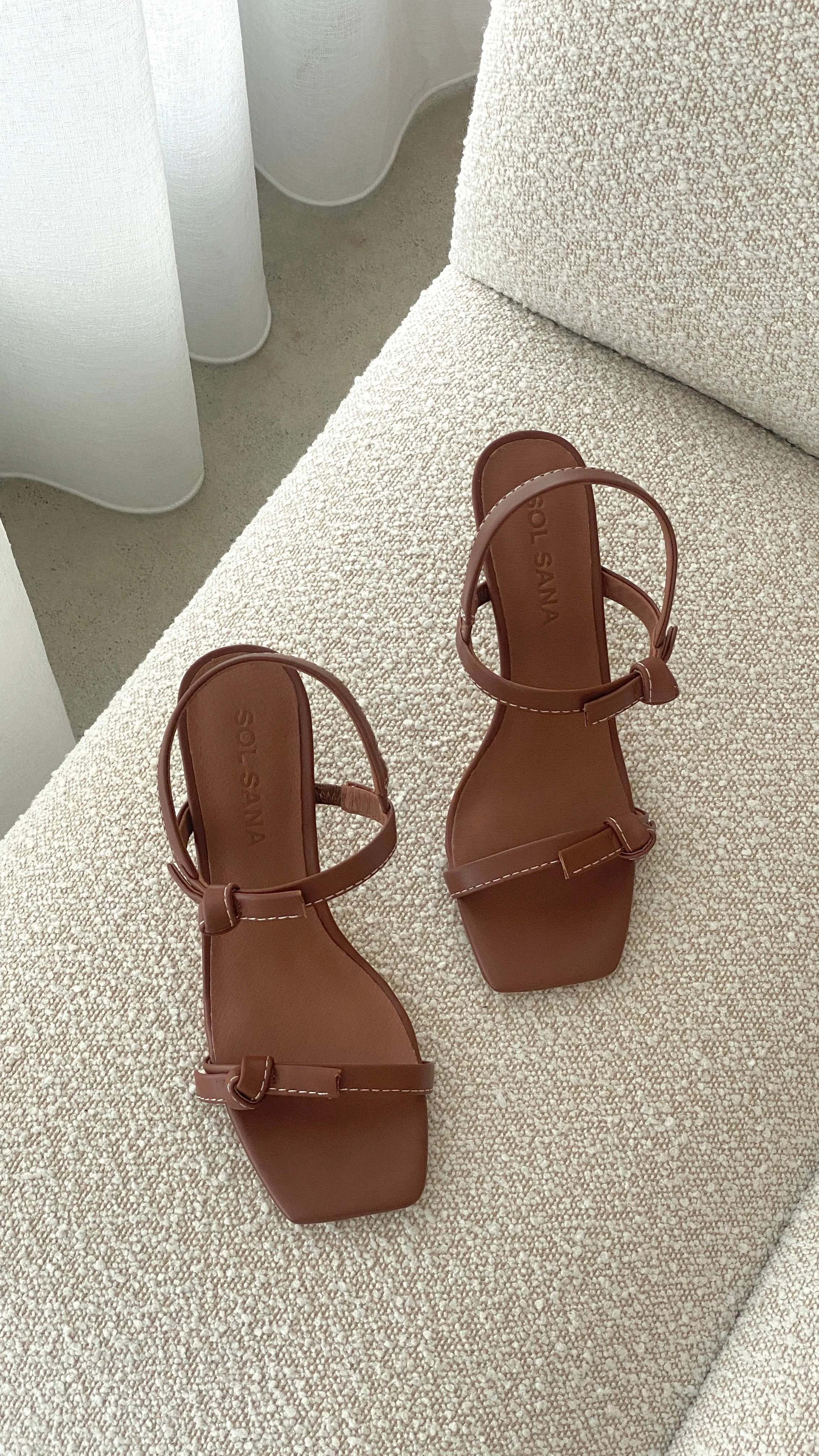 Sol Sana Manzoni Heel - Cognac