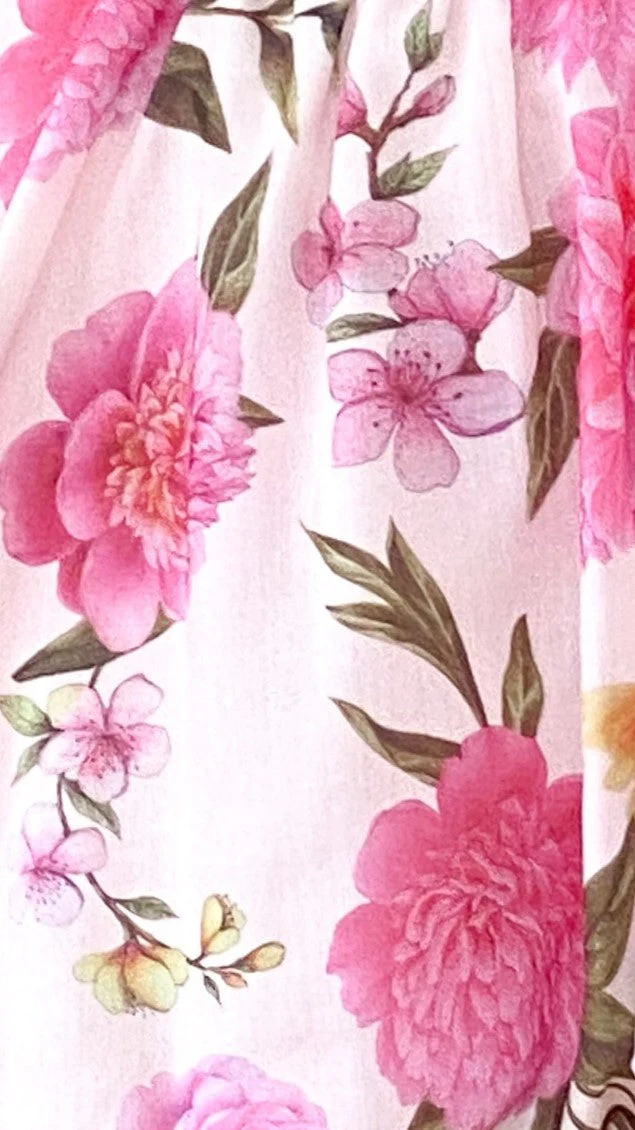 Pixie Mini Dress - Pink Floral