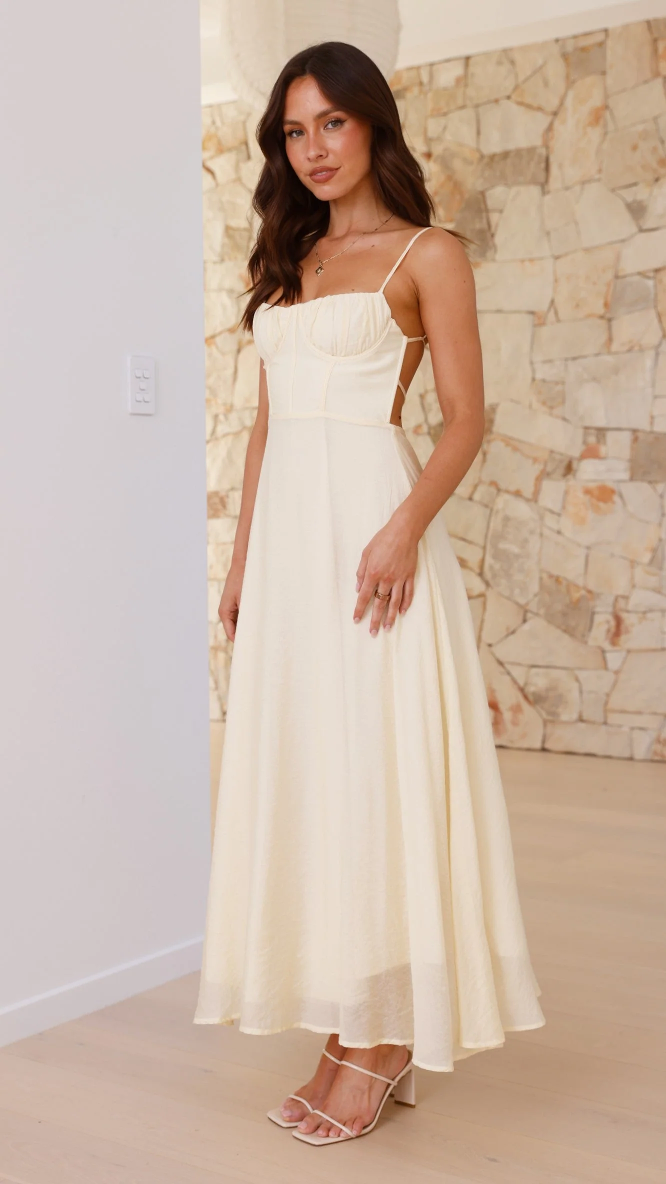 Rahima Maxi Dress - Yellow