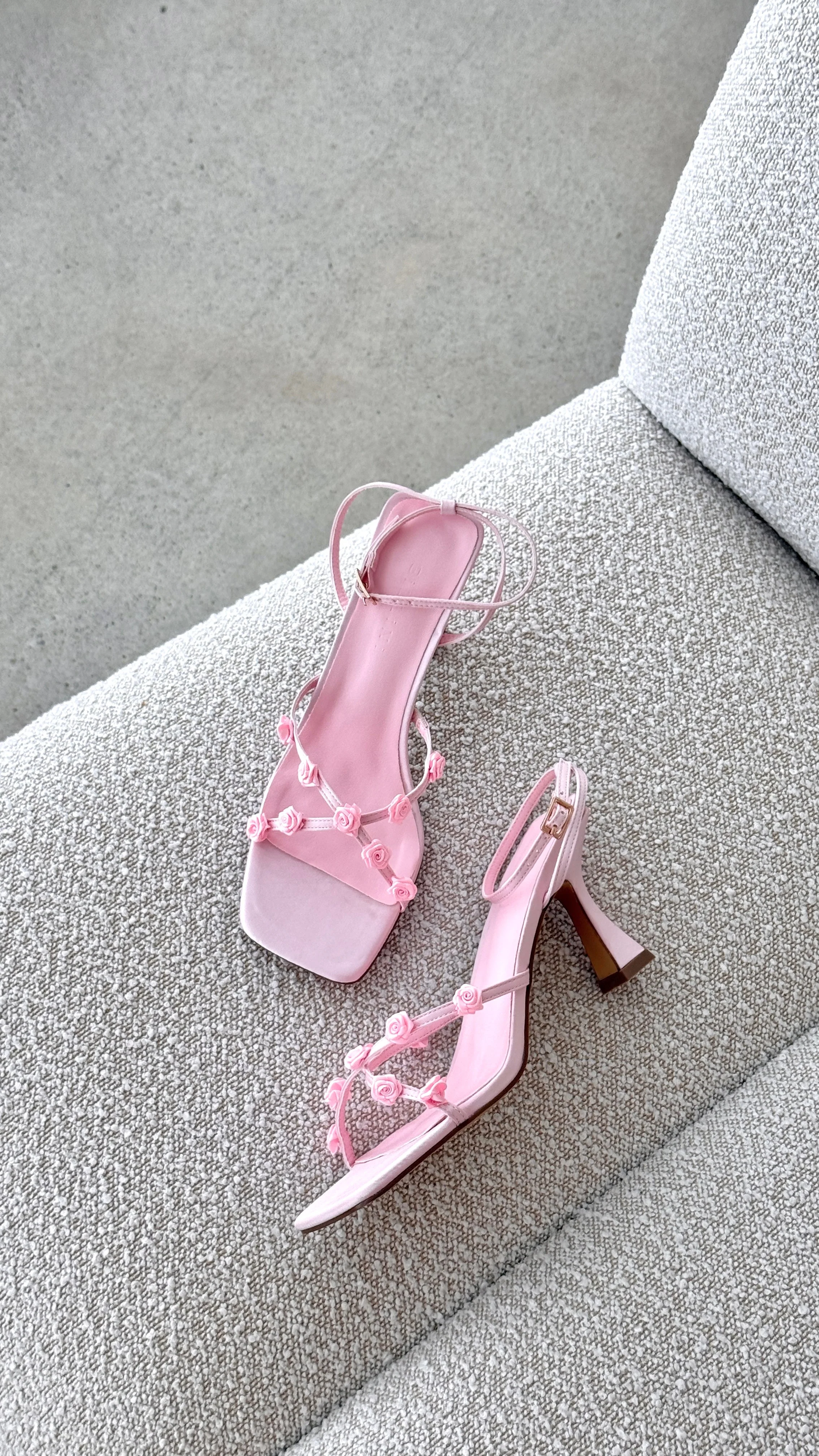 Brynlee Heel - Baby Pink