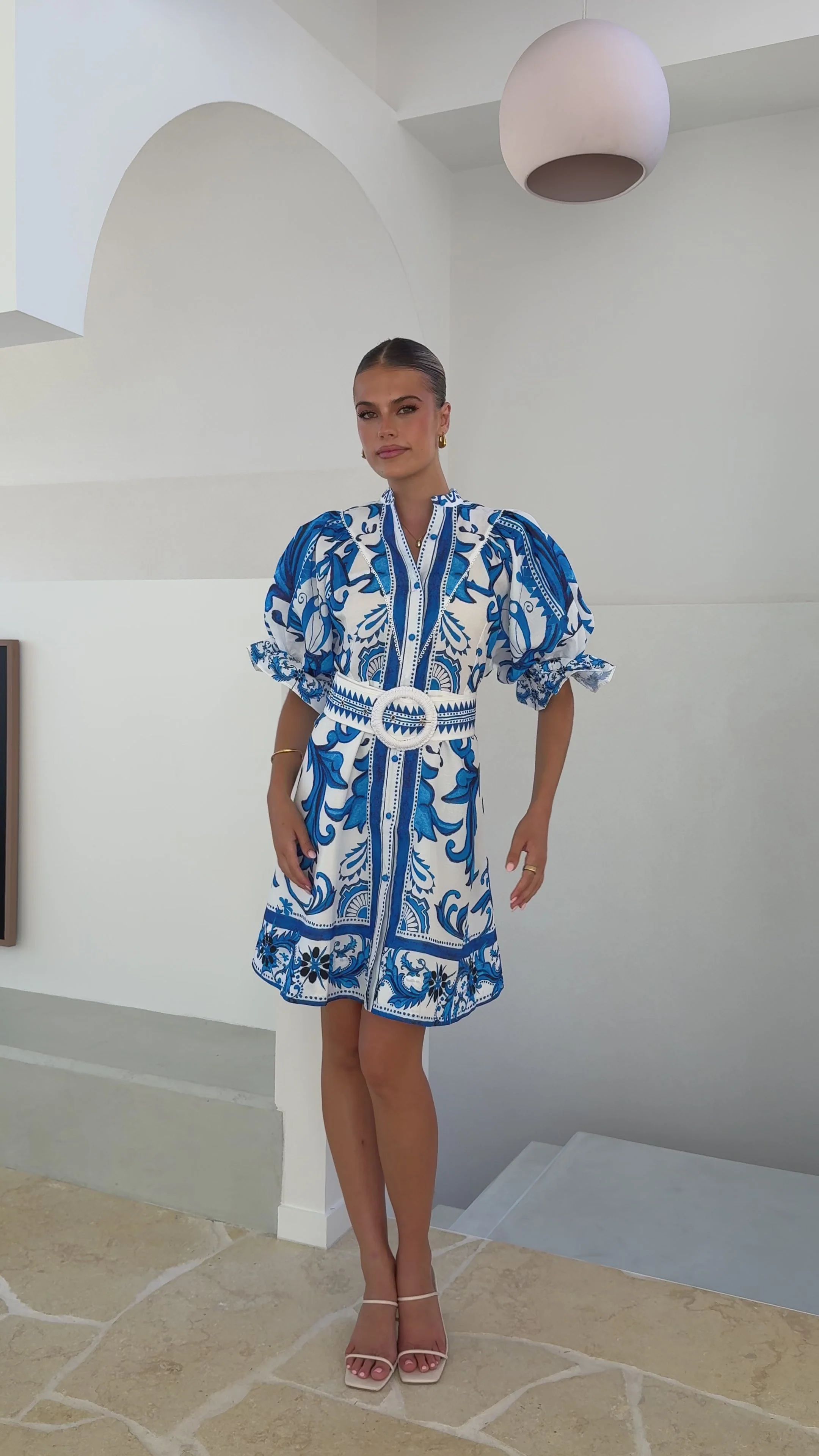 Hannah Mini Dress - Paradise