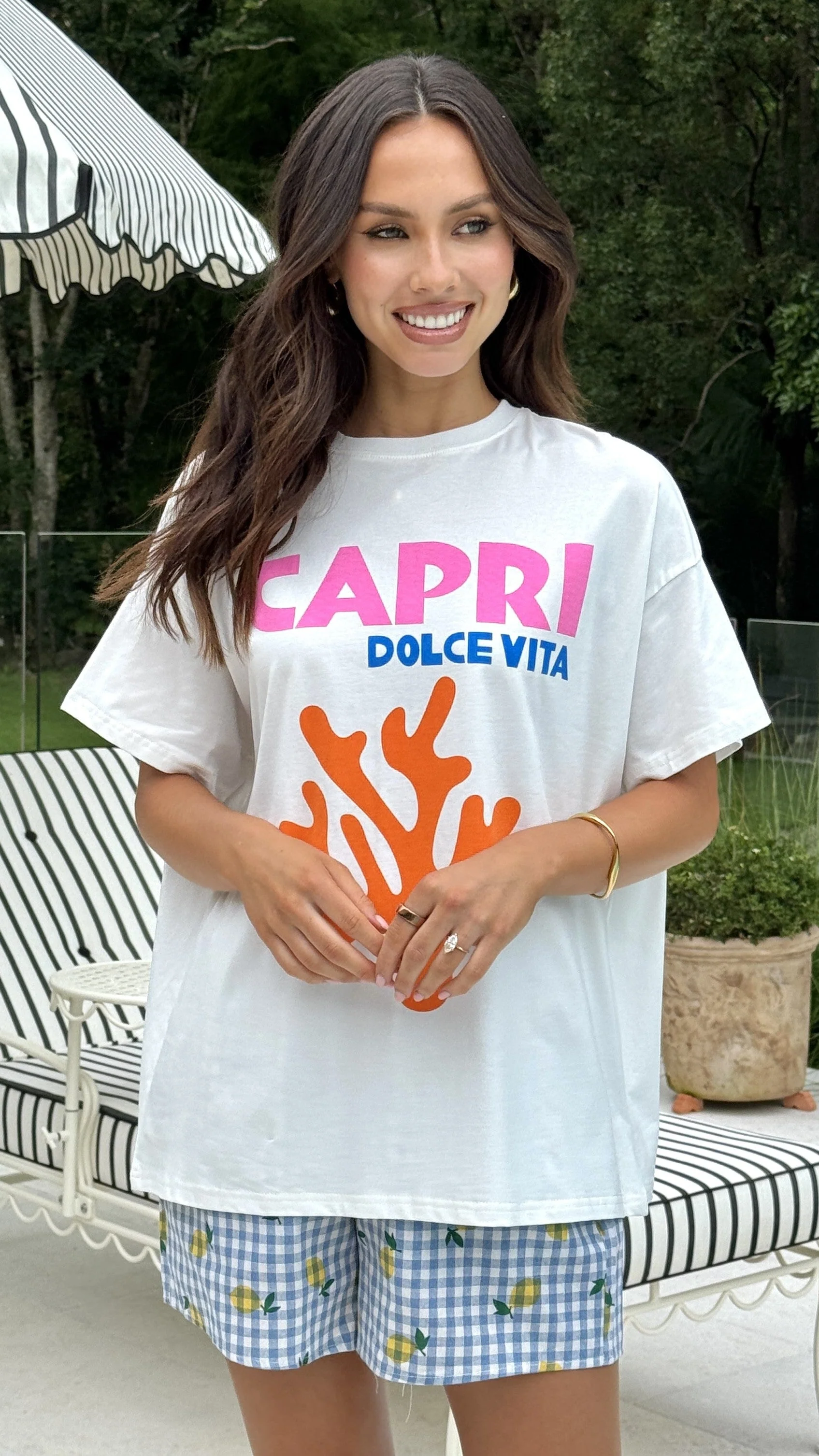 Capri Dolce Vita Top and Shorts Set - Reef