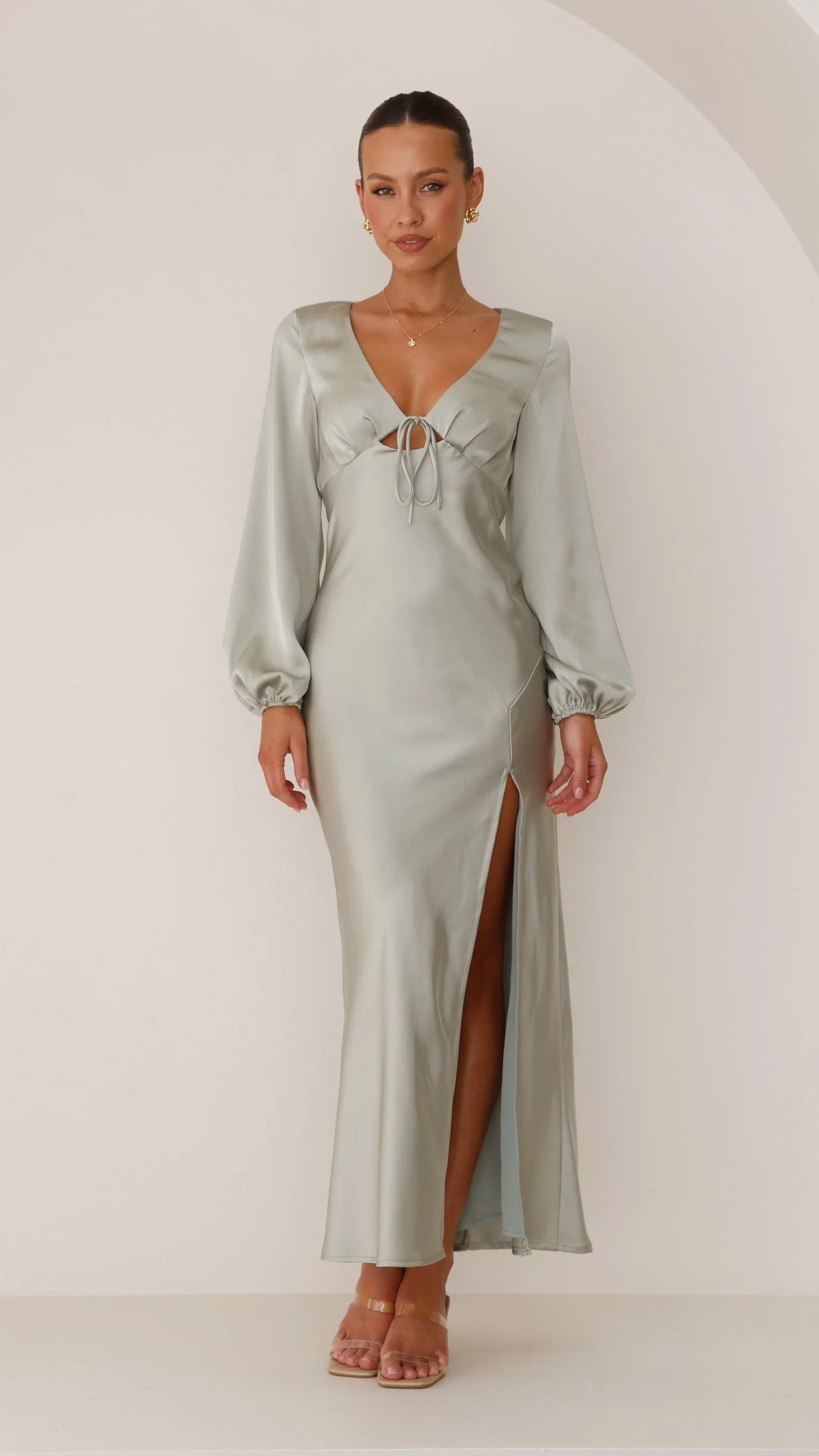 Brigitte Maxi Dress - Olive