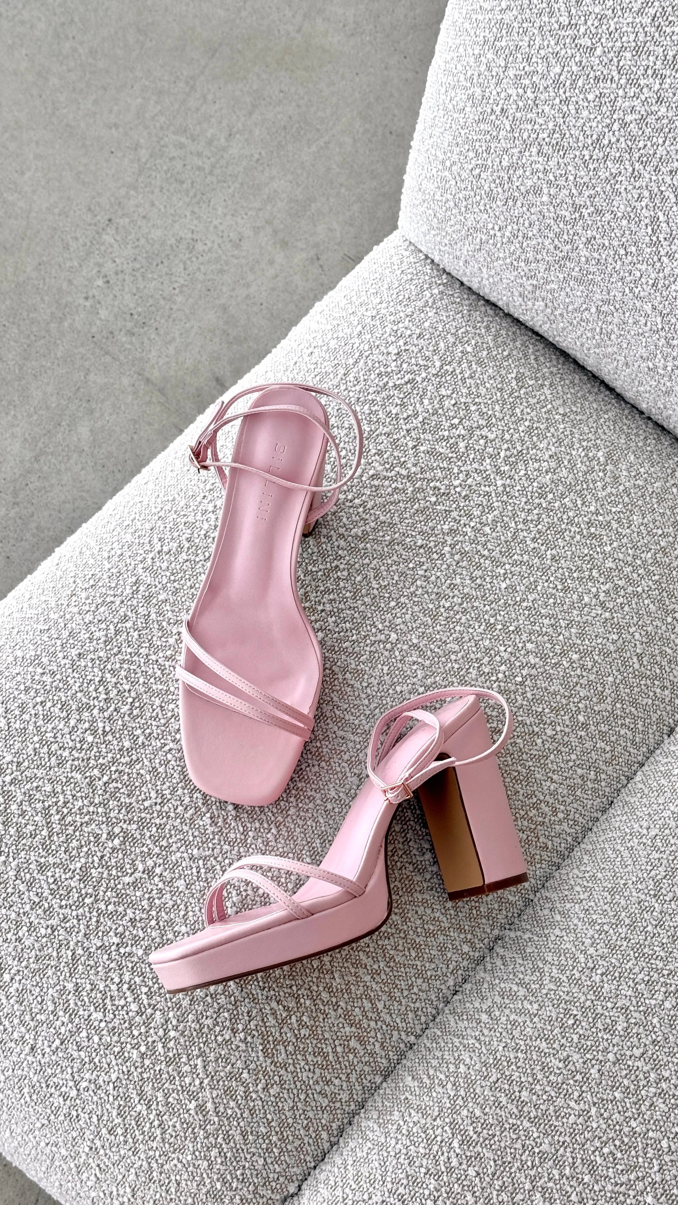 Shiloh Heel - Baby Pink