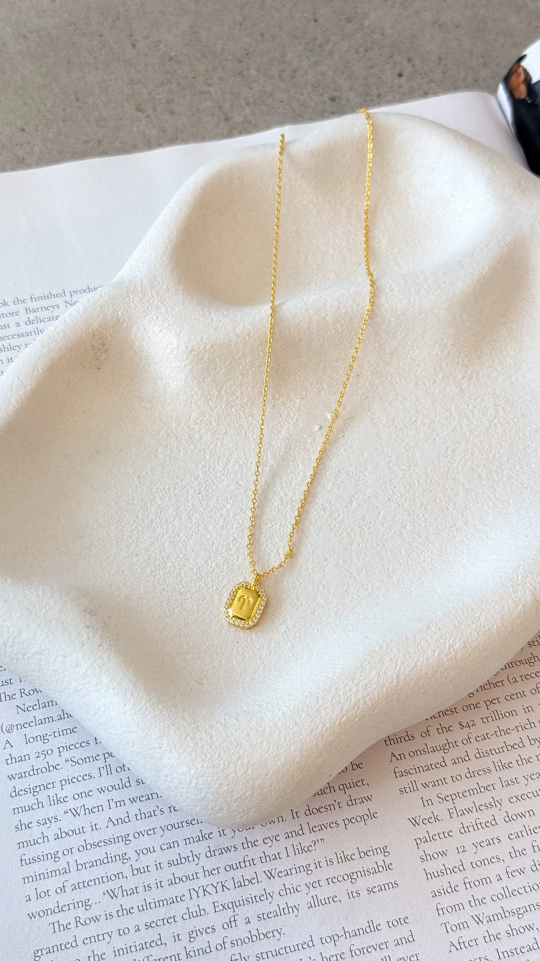 Zodiac Necklace - Aries