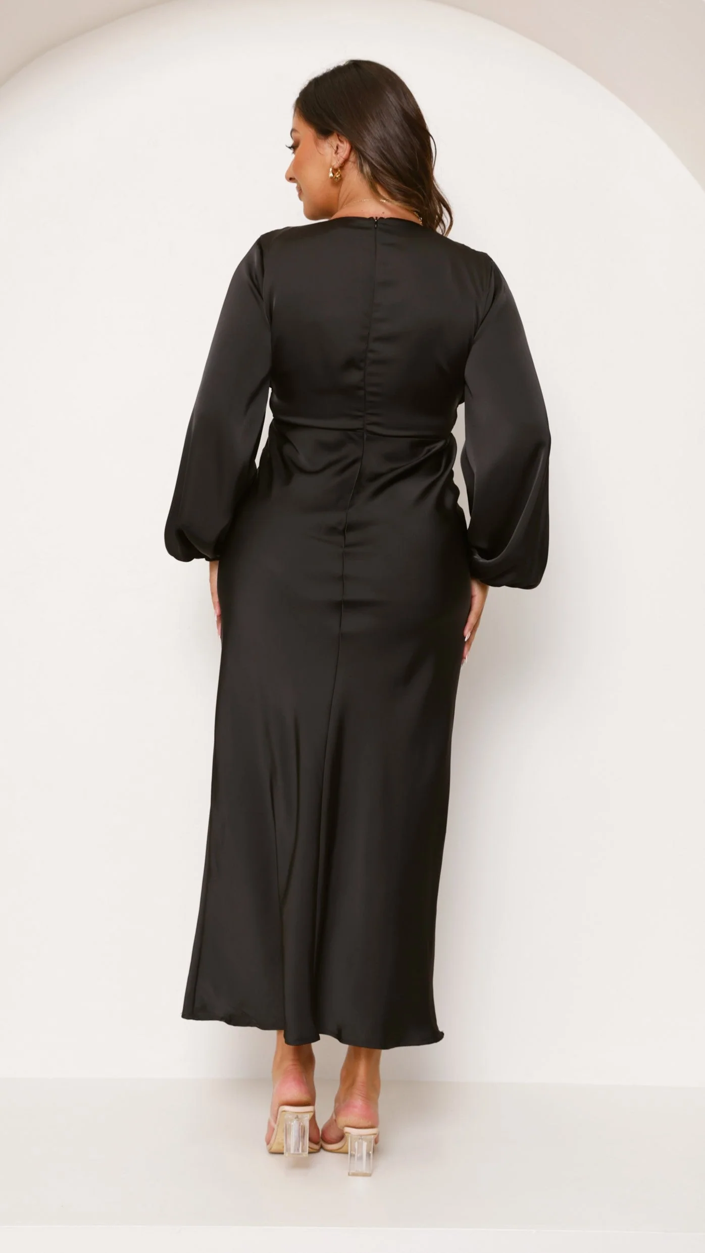 Brigitte Maxi Dress - Black