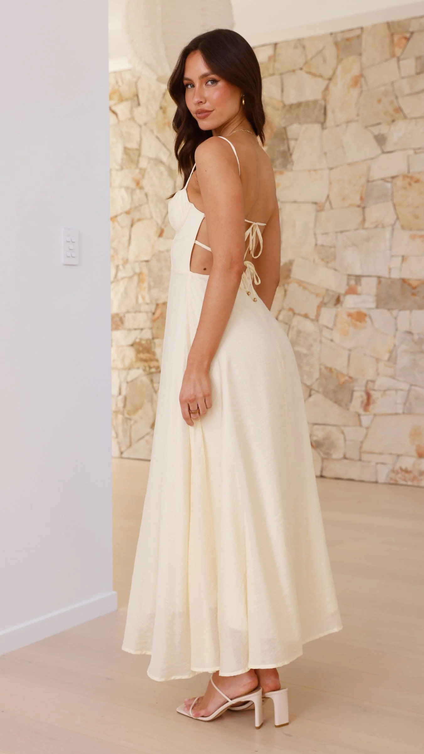 Rahima Maxi Dress - Yellow