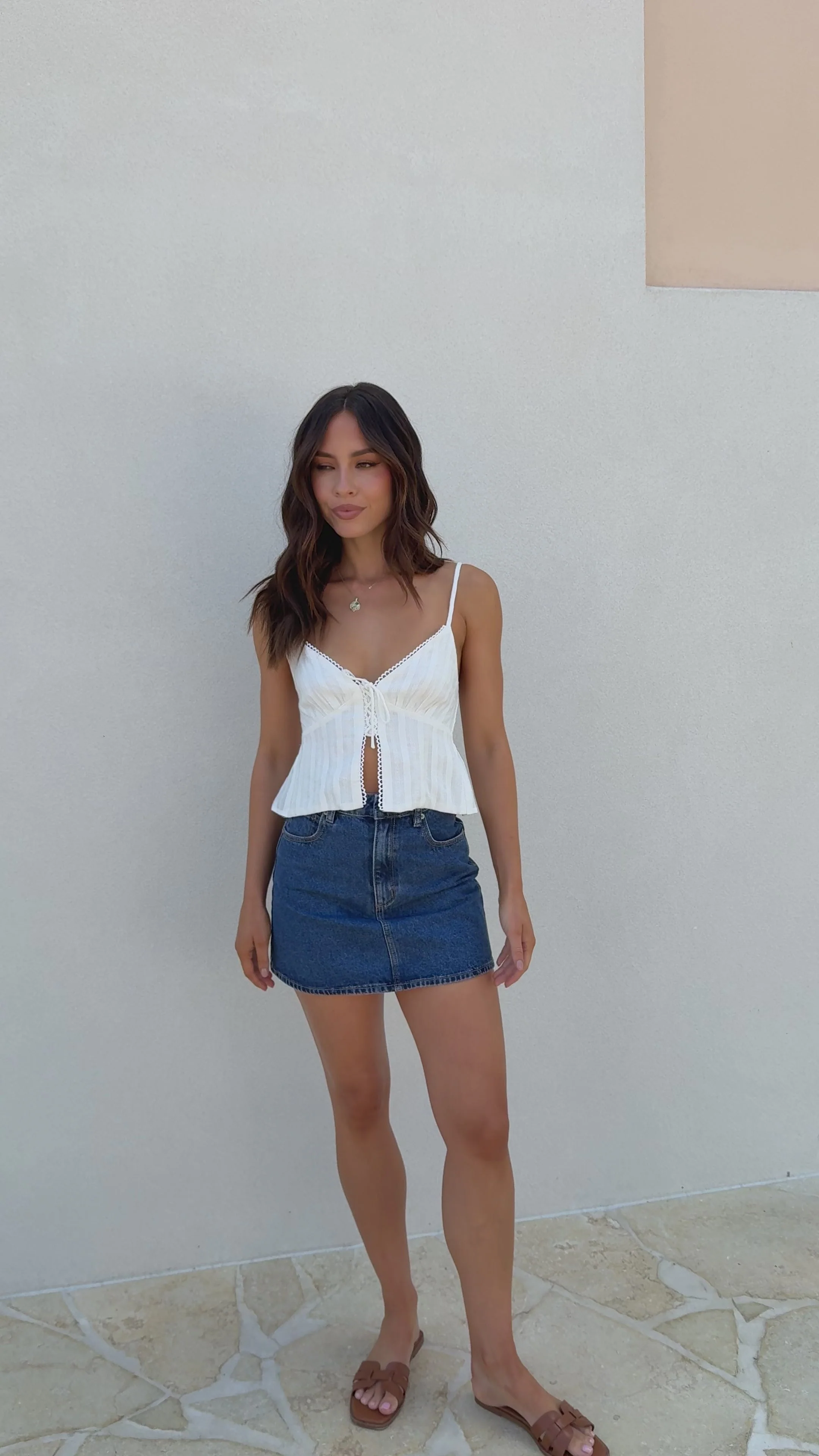 Abrand Aline Mini Skirt - Bella