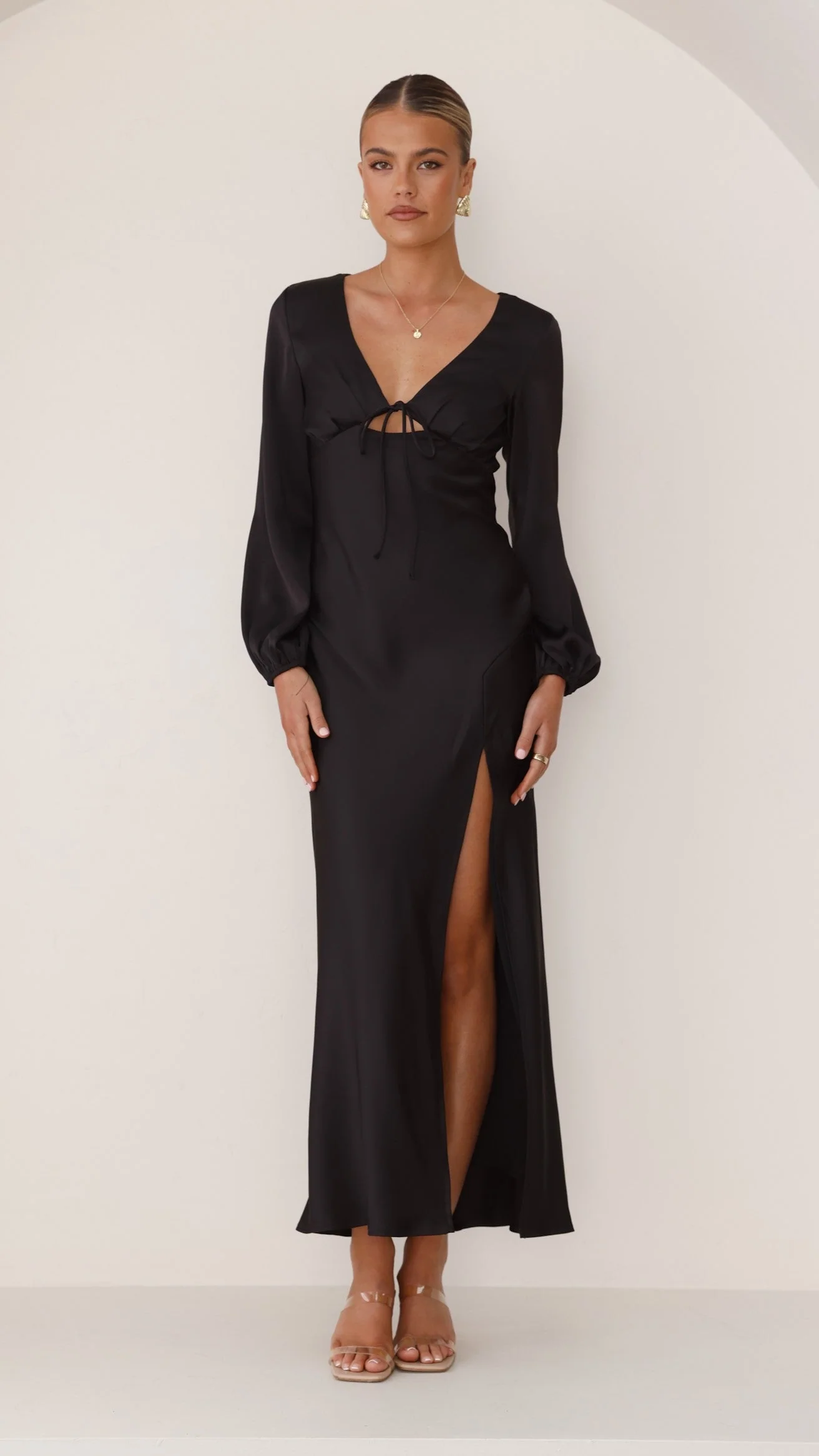 Brigitte Maxi Dress - Black