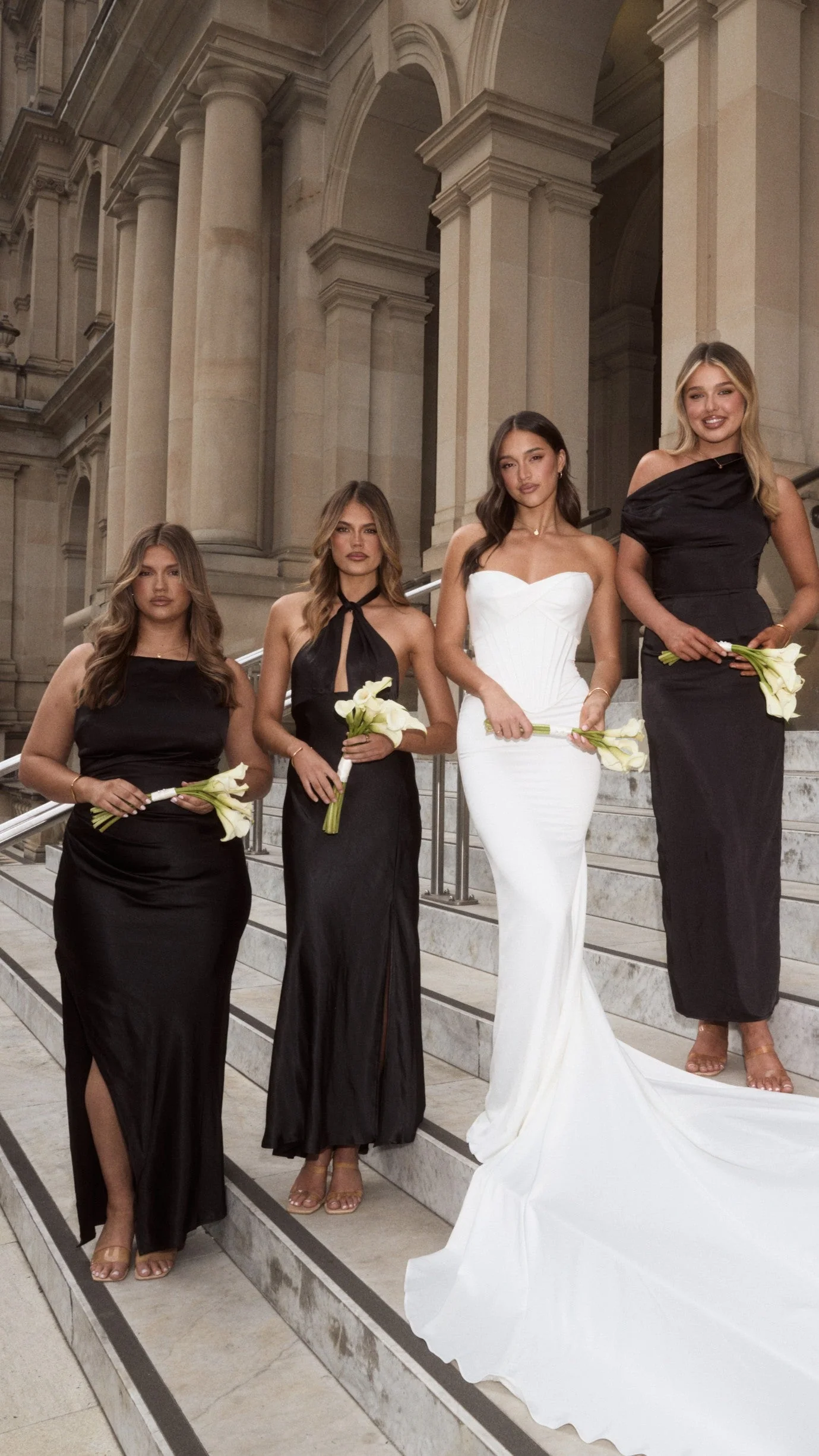 Ava Maxi Dress - Black