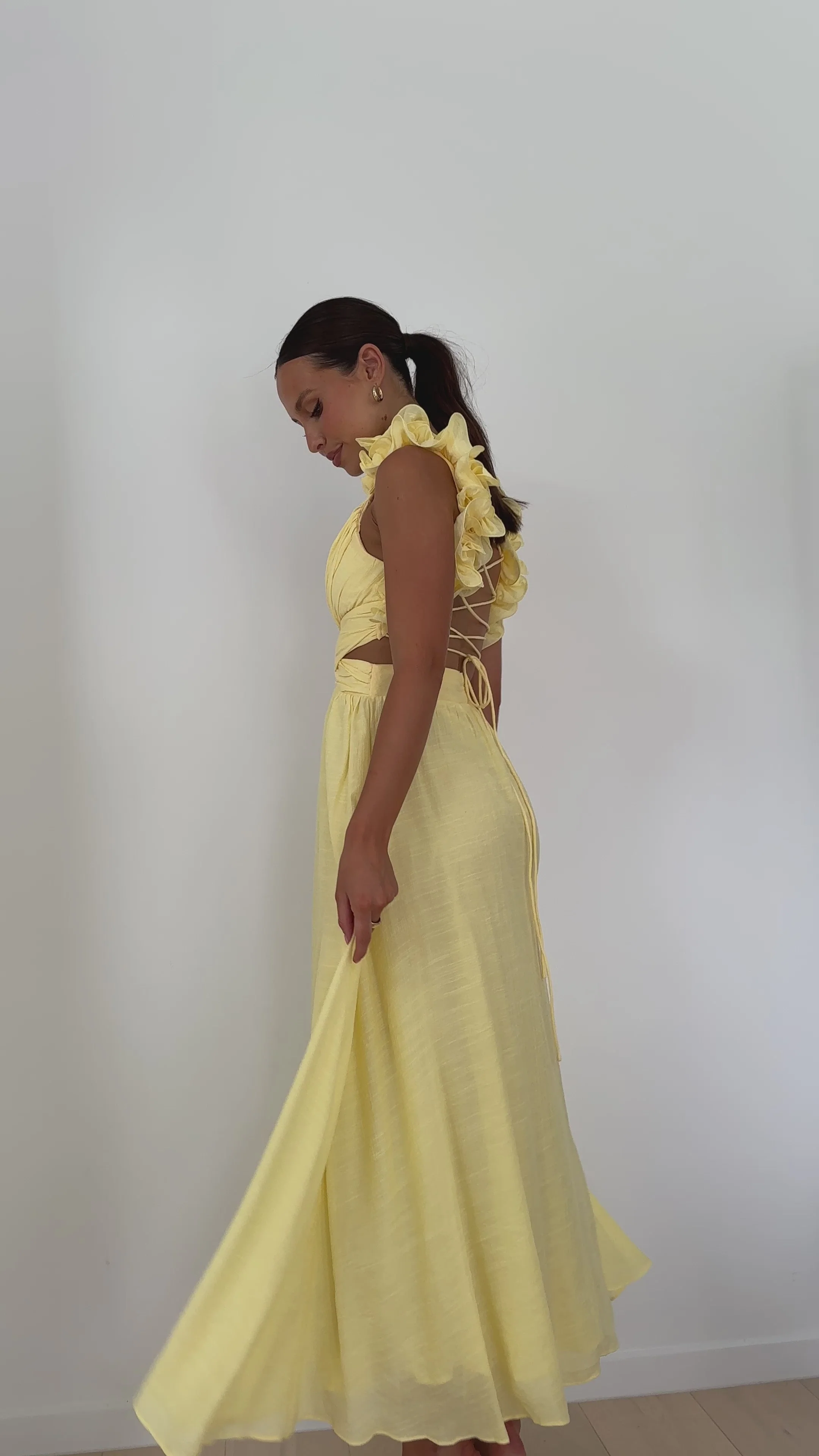 Galilhai Maxi Dress - Yellow