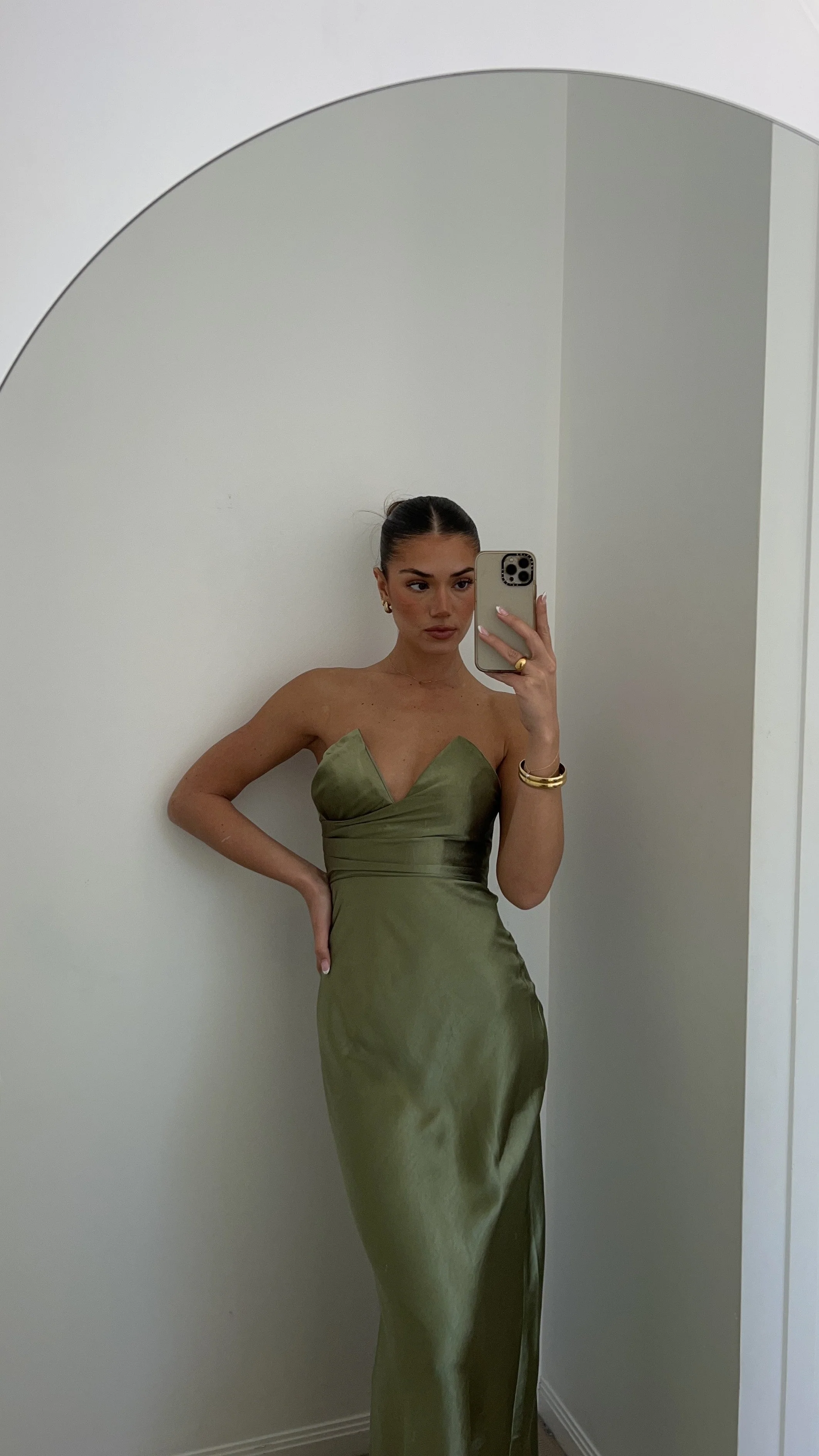 Valerie Maxi Dress - Olive