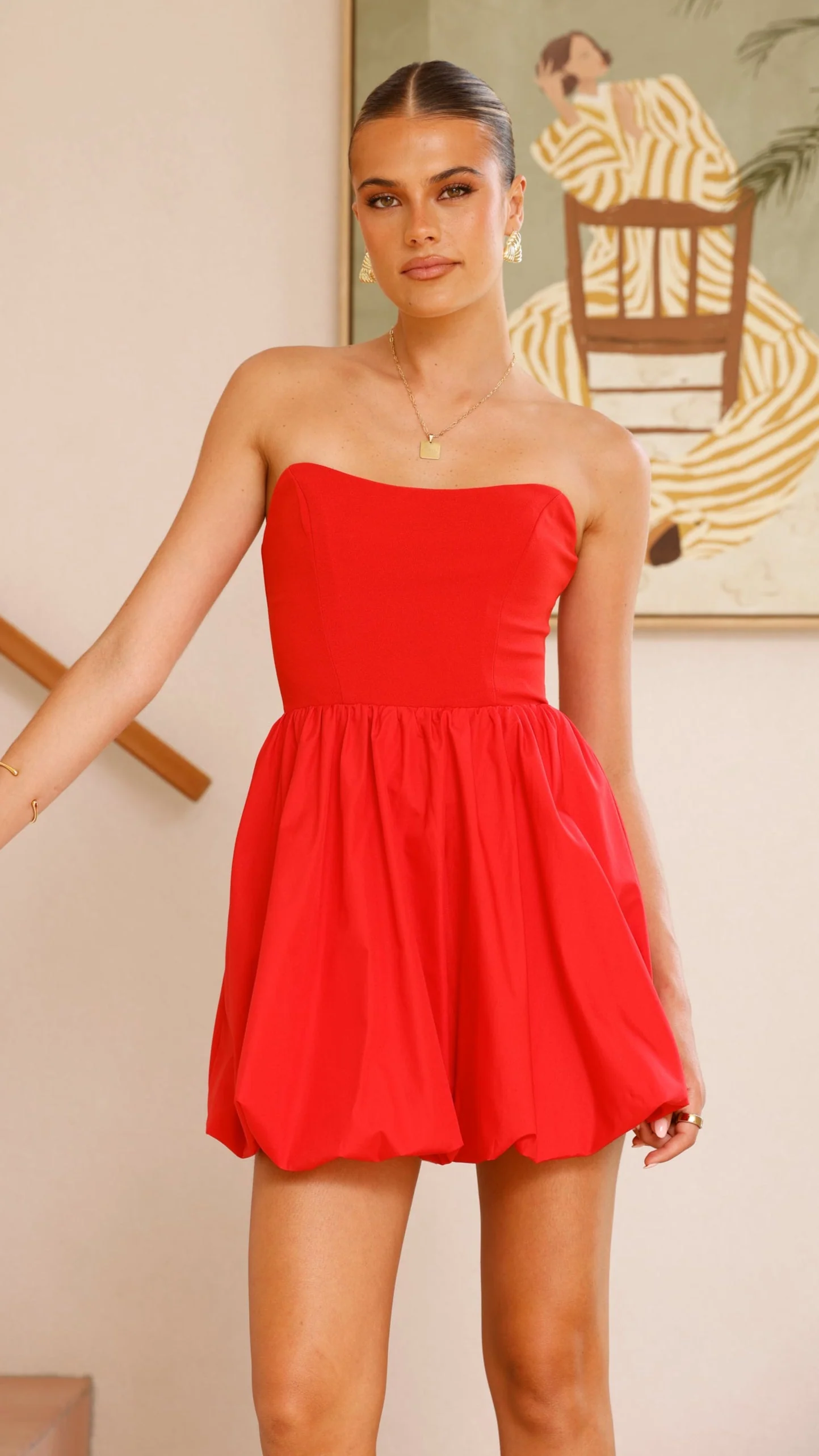 Dandy Mini Dress - Red