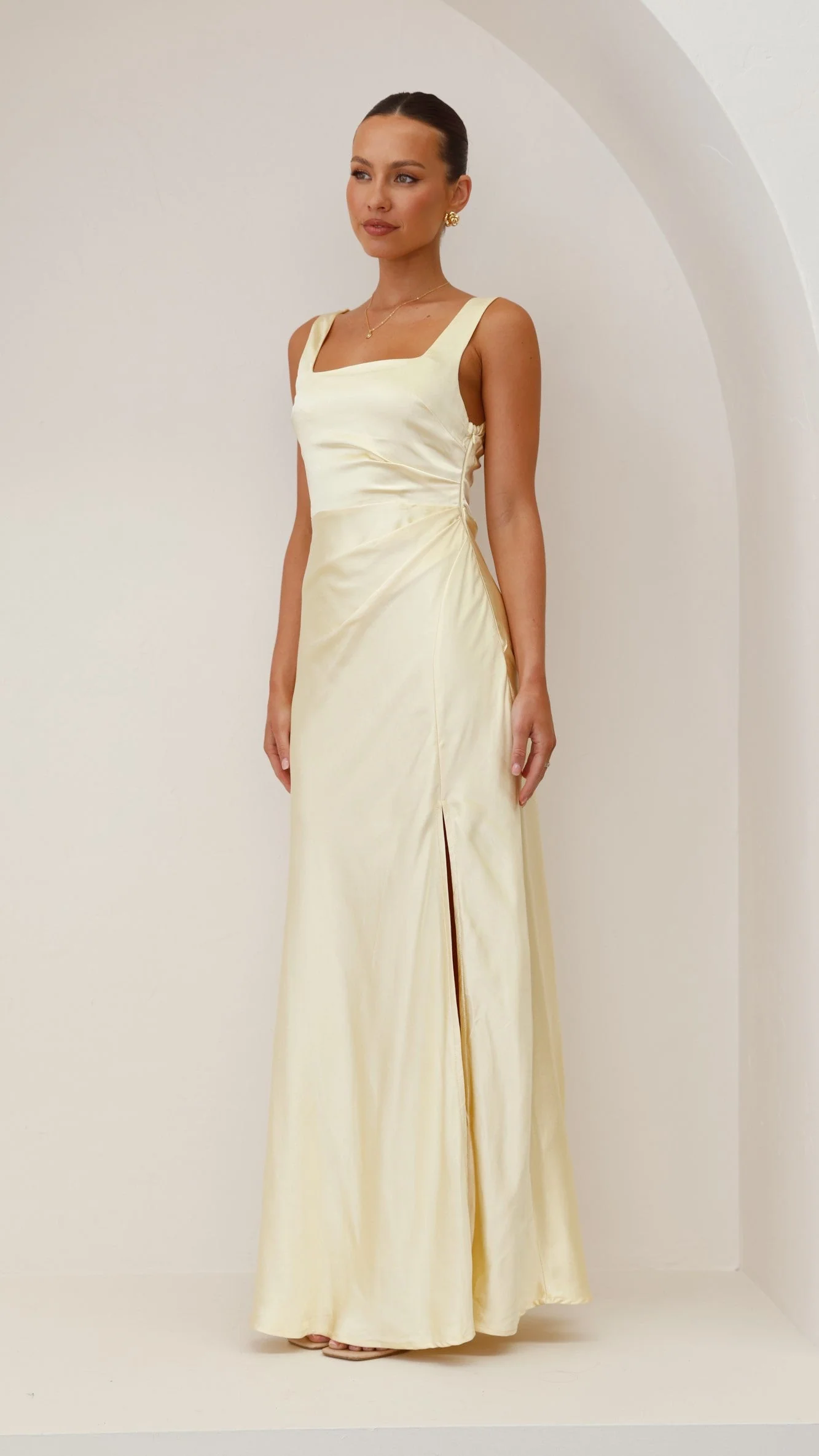 Alaria Maxi Dress - Yellow