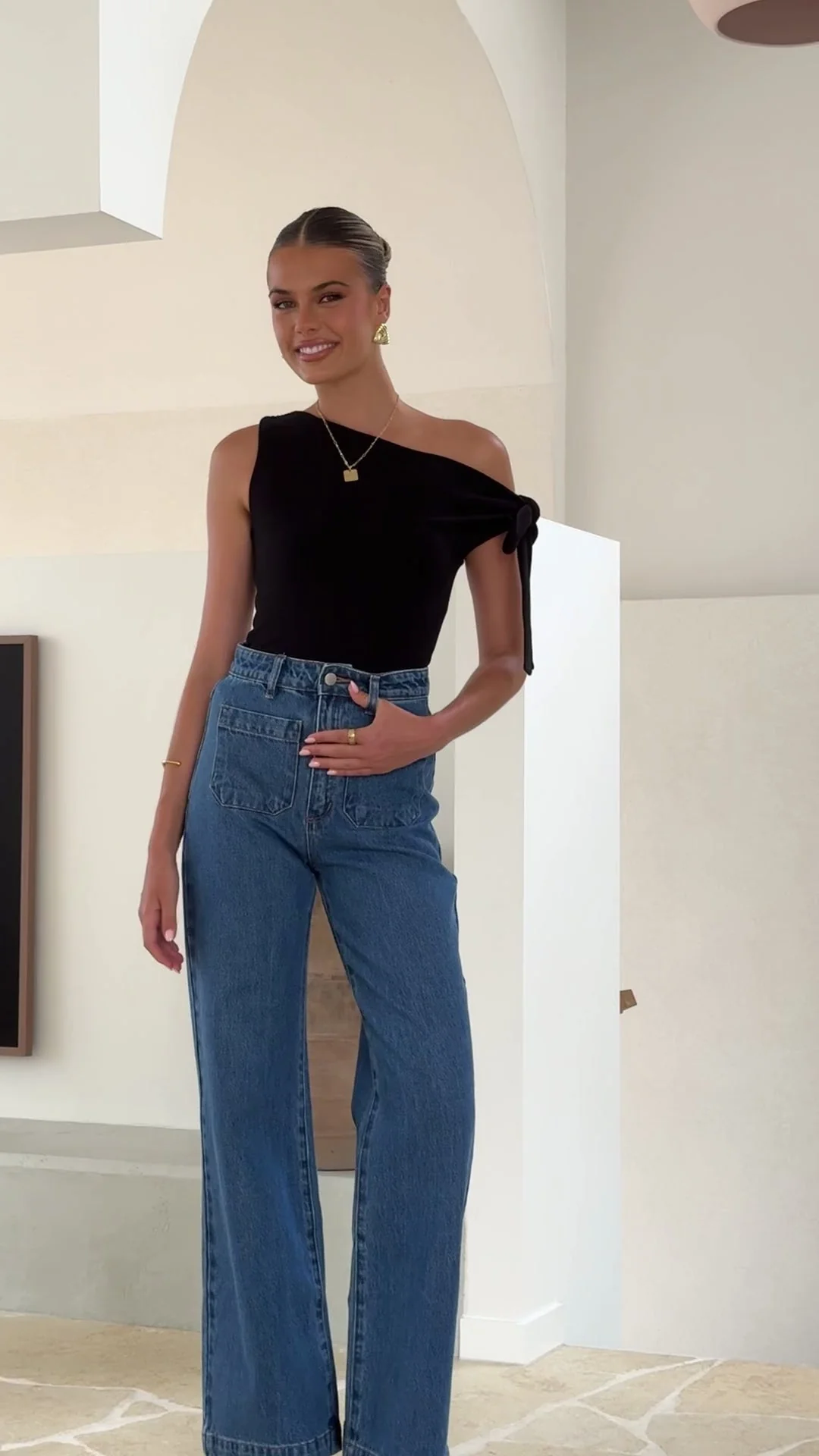 Cavatina Off Shoulder Top - Black