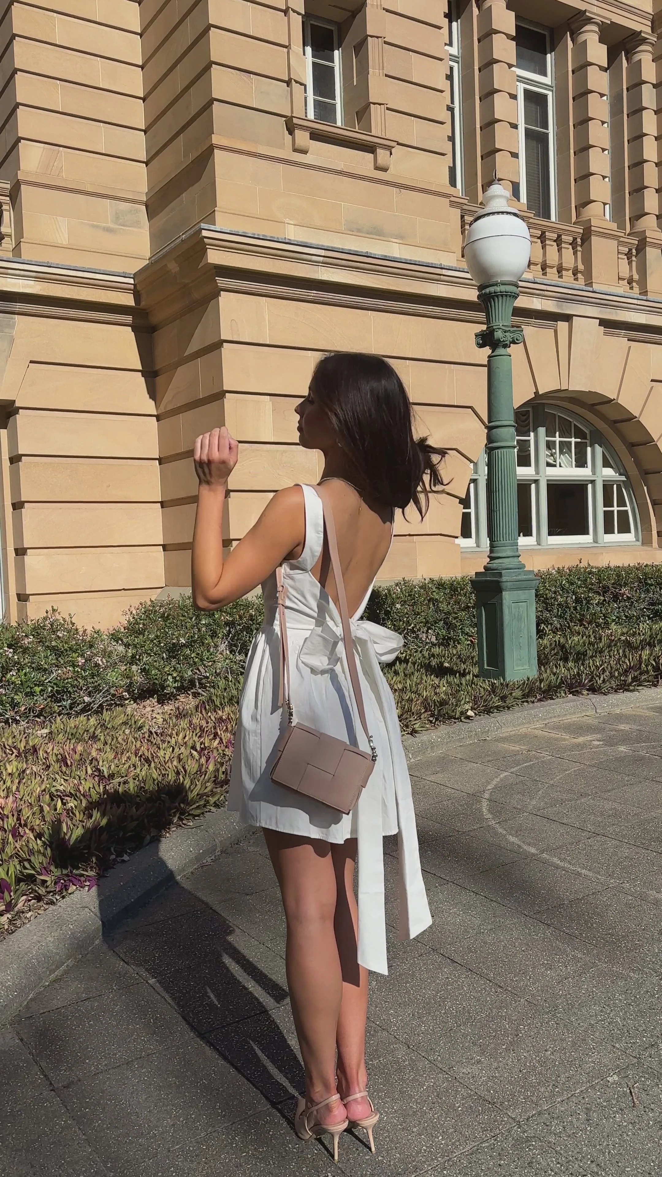 Sadzi Mini Dress - White