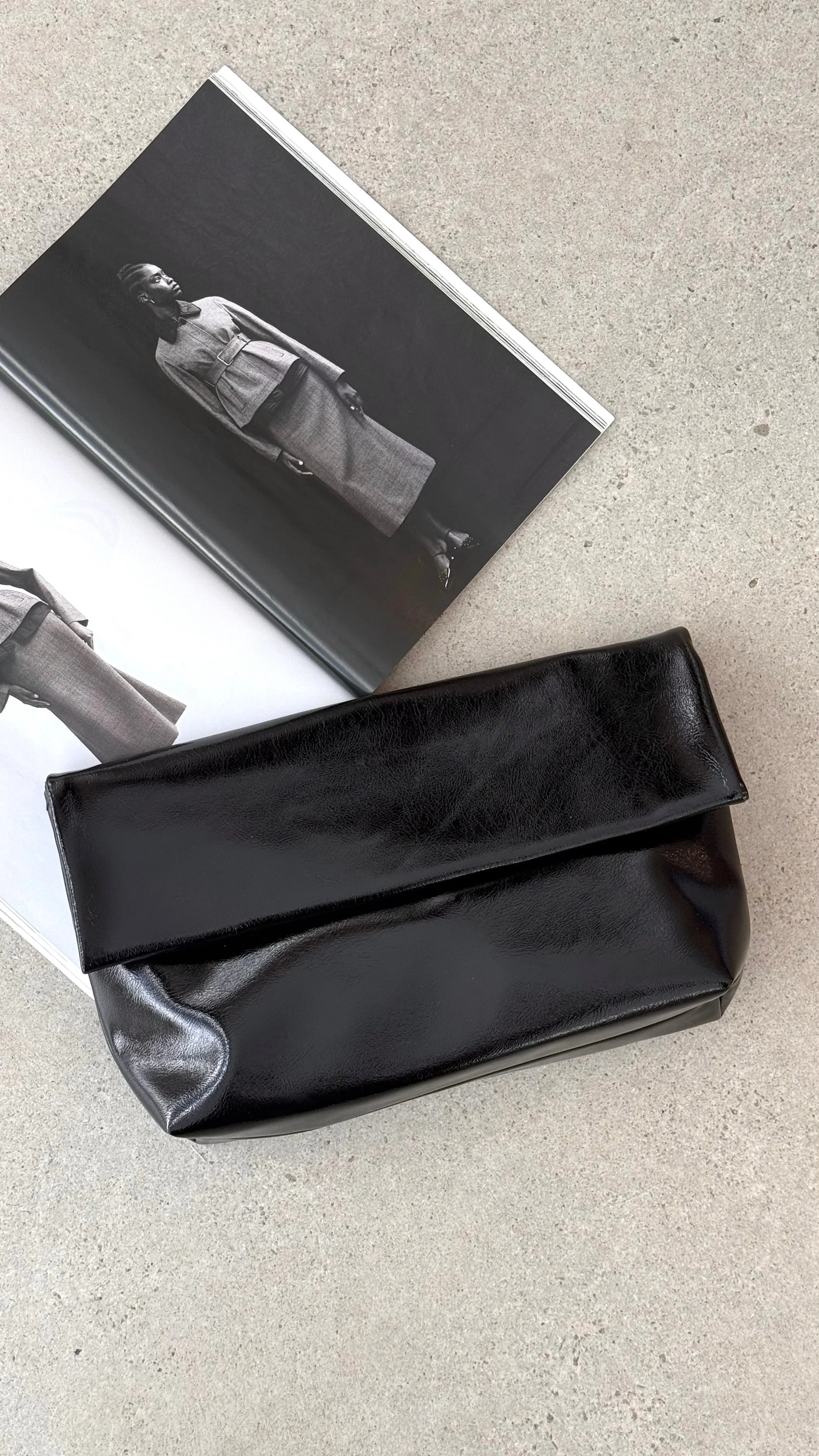 Rylee Clutch Bag - Black