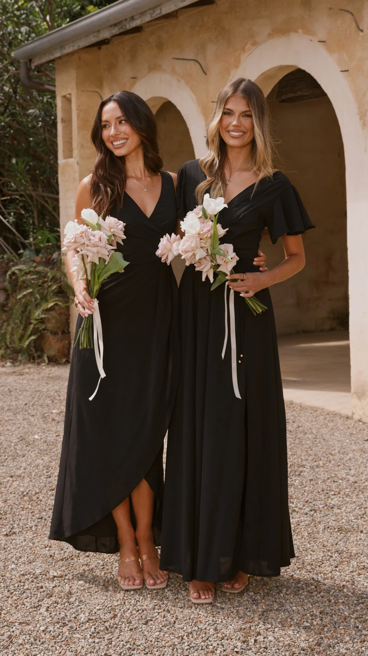 Charlize Maxi Dress - Black