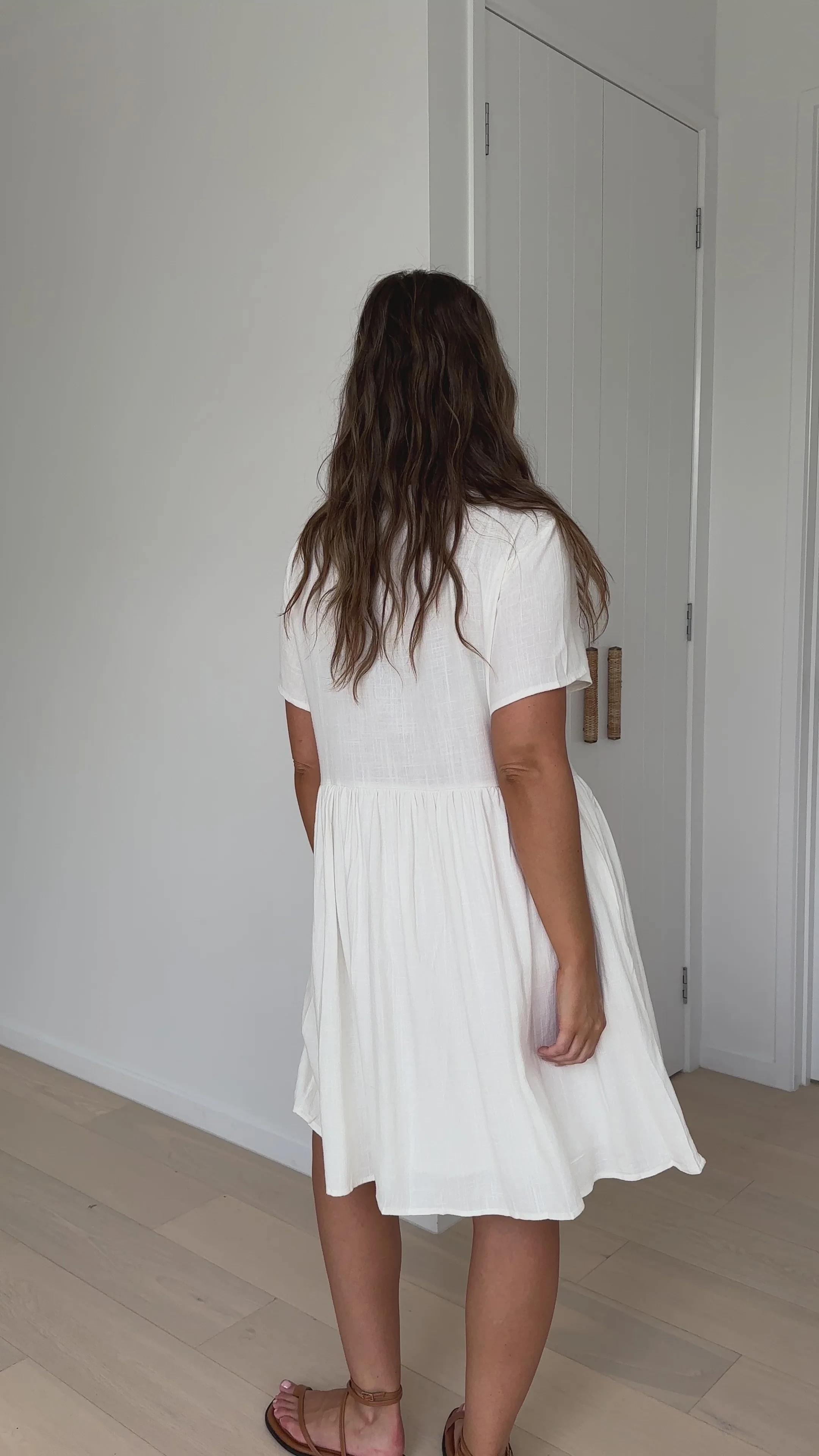 Courtney Mini Dress - White