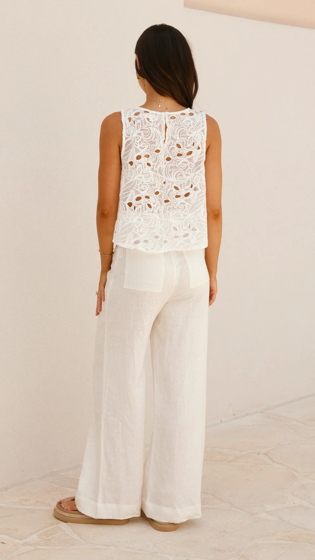 Zoe Top - White