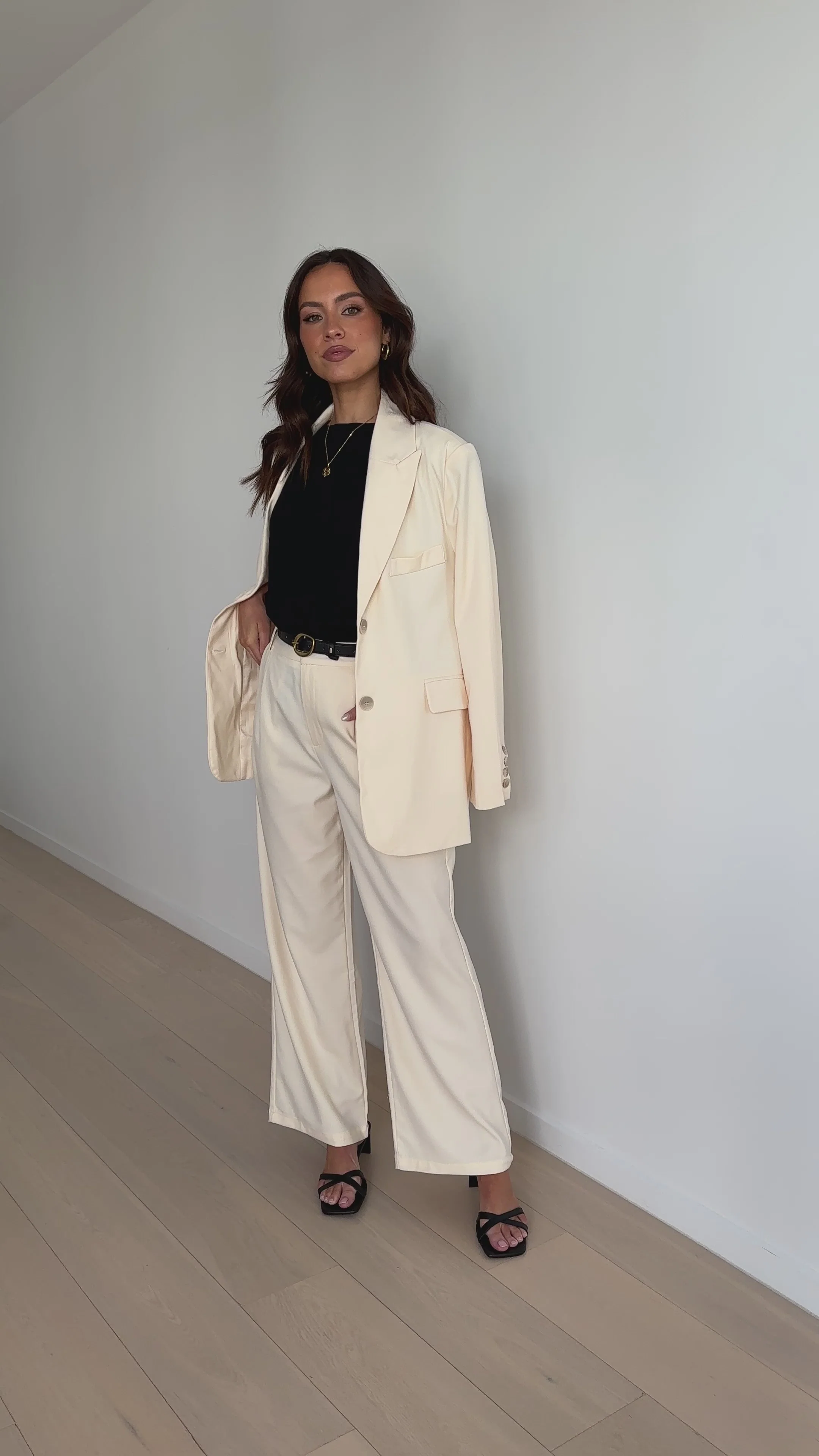 Shannon Blazer - Cream