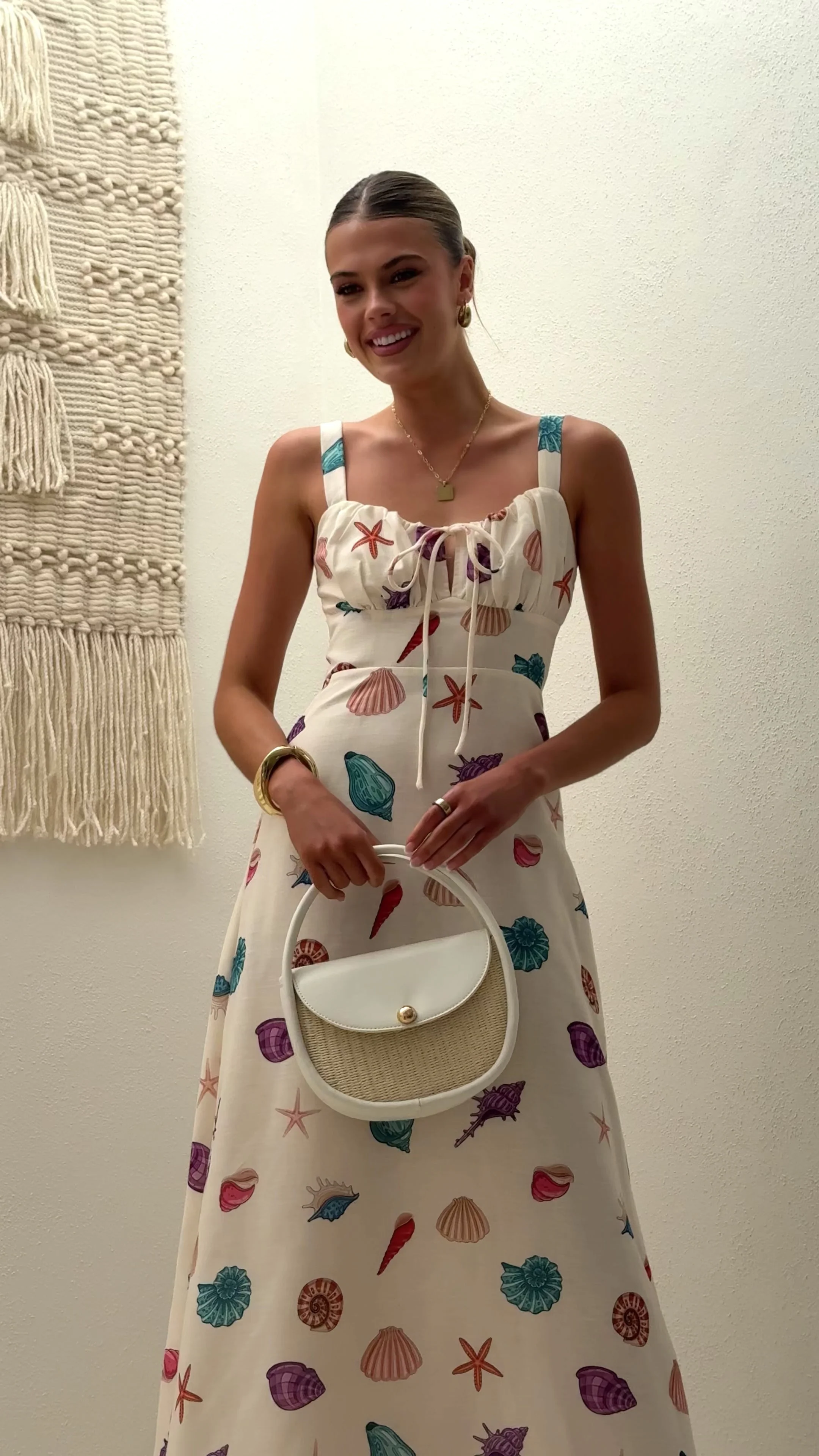 Airlie Maxi Dress - Shell Print