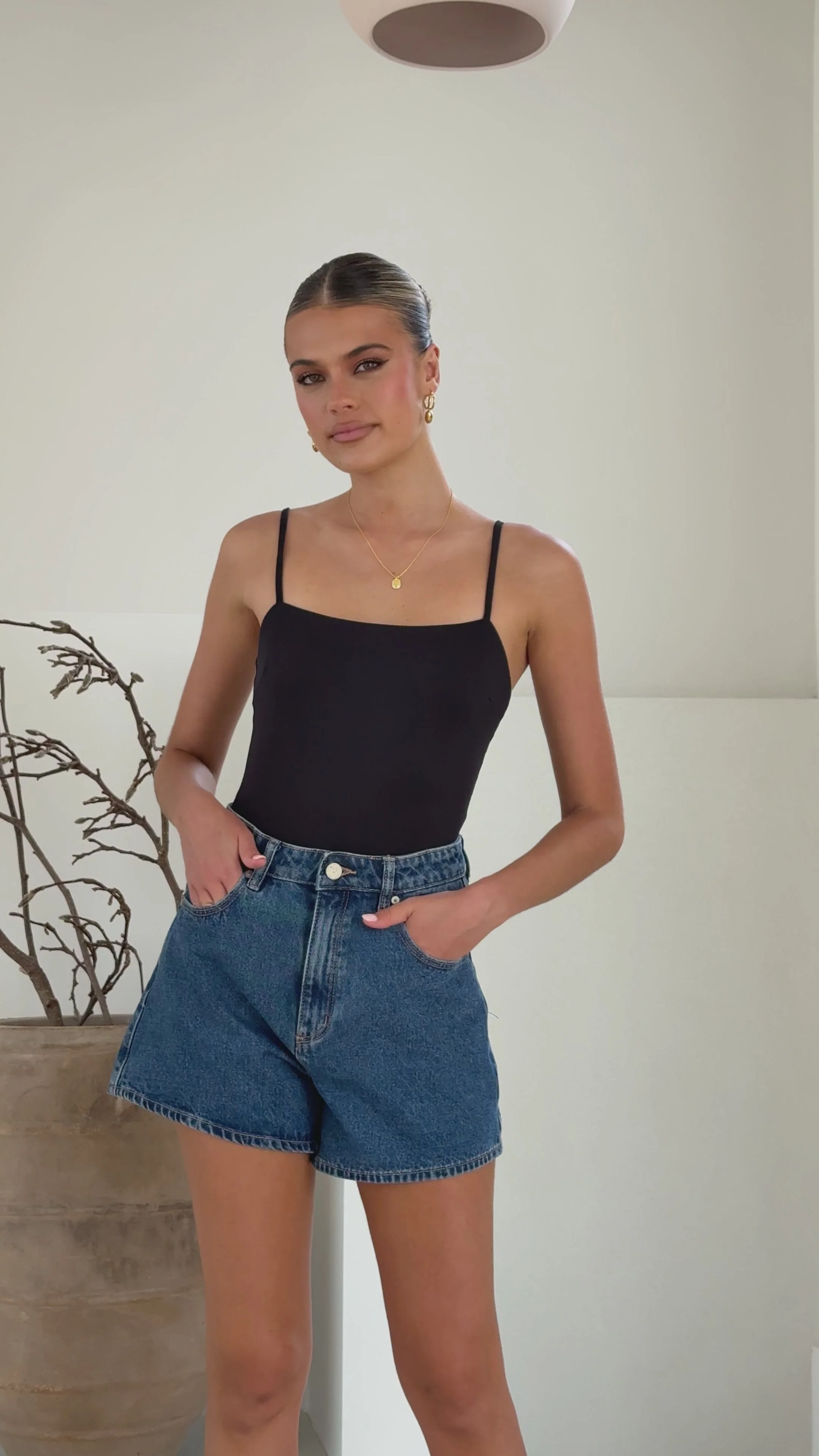 Amos Bodysuit - Black