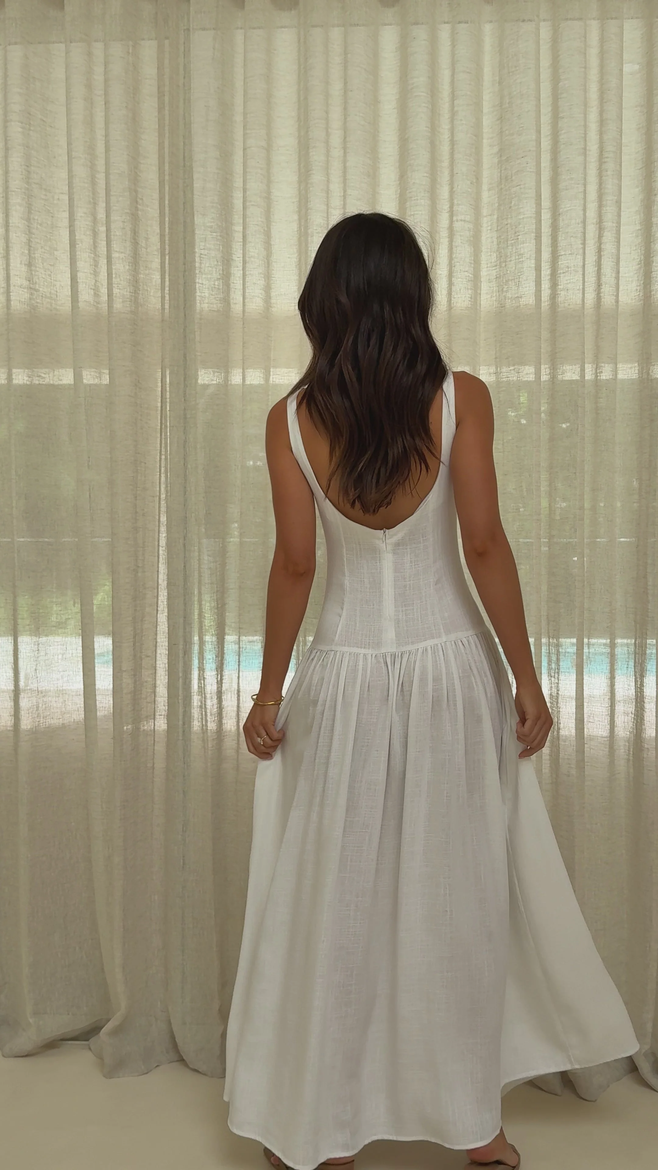 Kora Maxi Dress - White