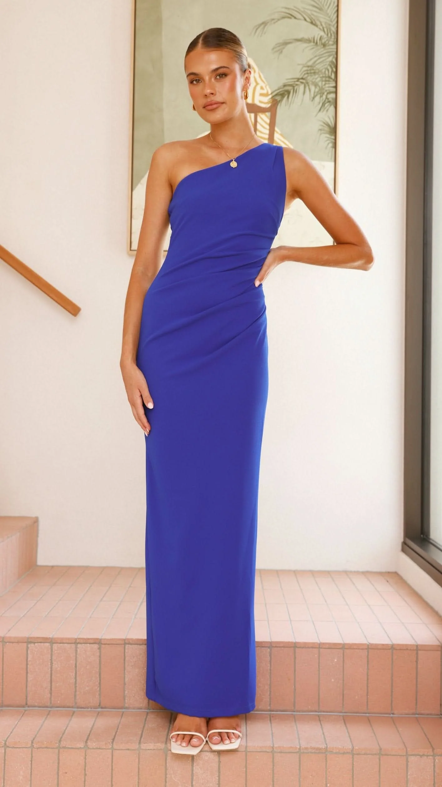 Cataleya Maxi Dress - Cobalt Blue
