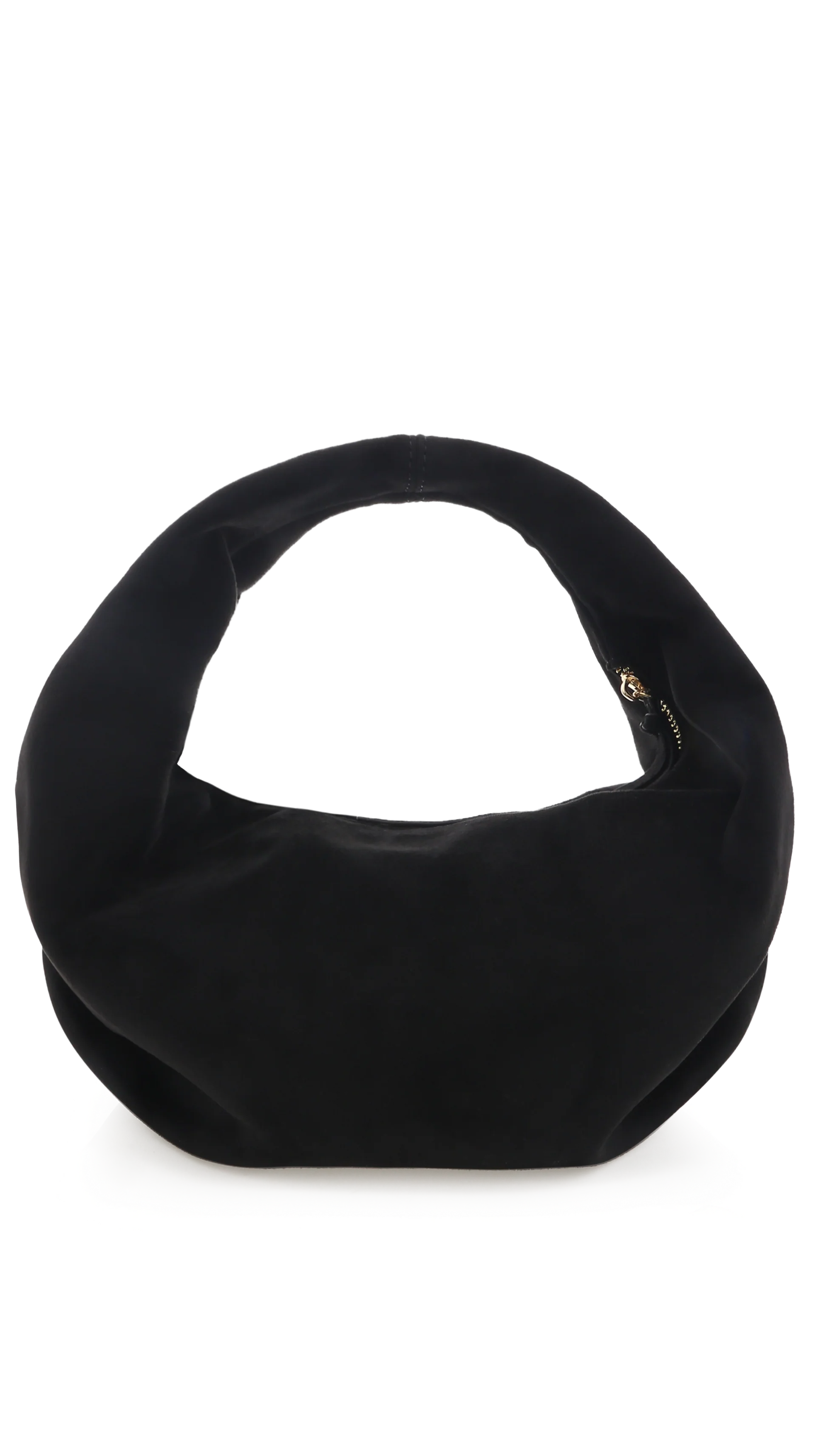 Renee Shoulder Bag - Black Suede