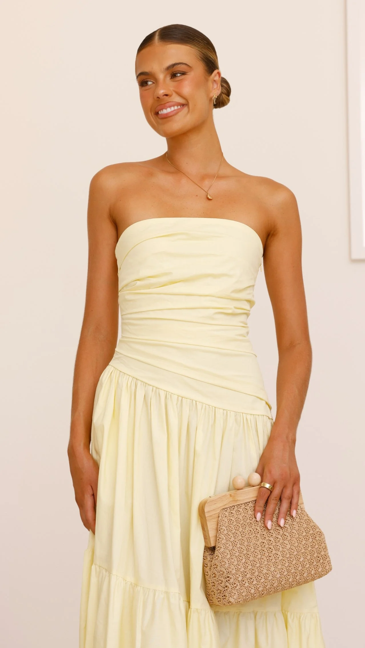 Lola Maxi Dress - Yellow