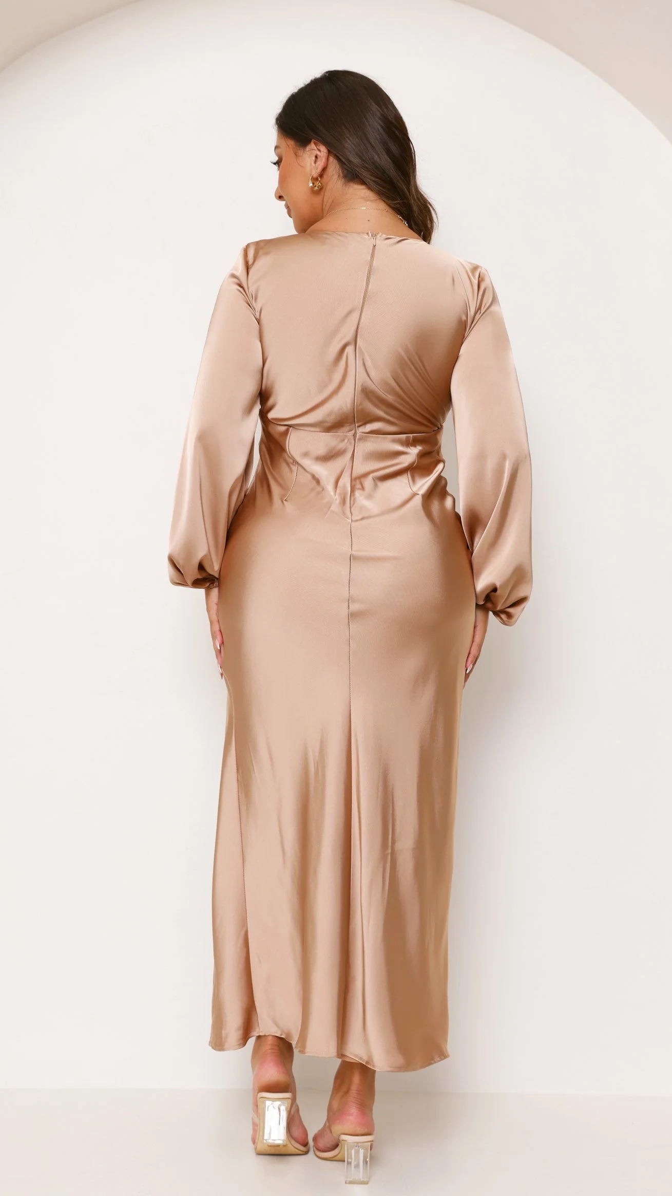 Brigitte Maxi Dress - Latte