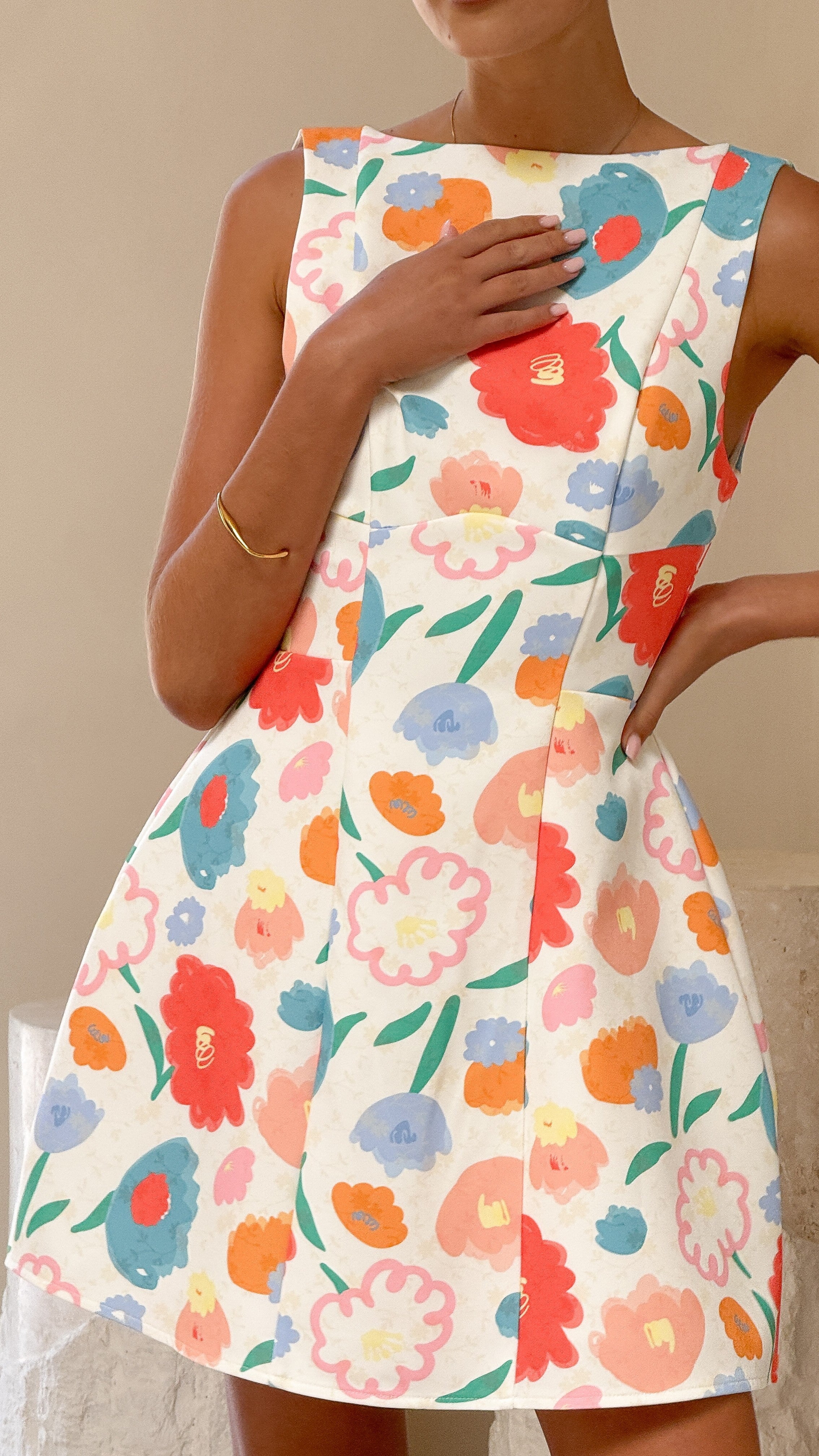 Rafiki Mini Dress - Floral Dream