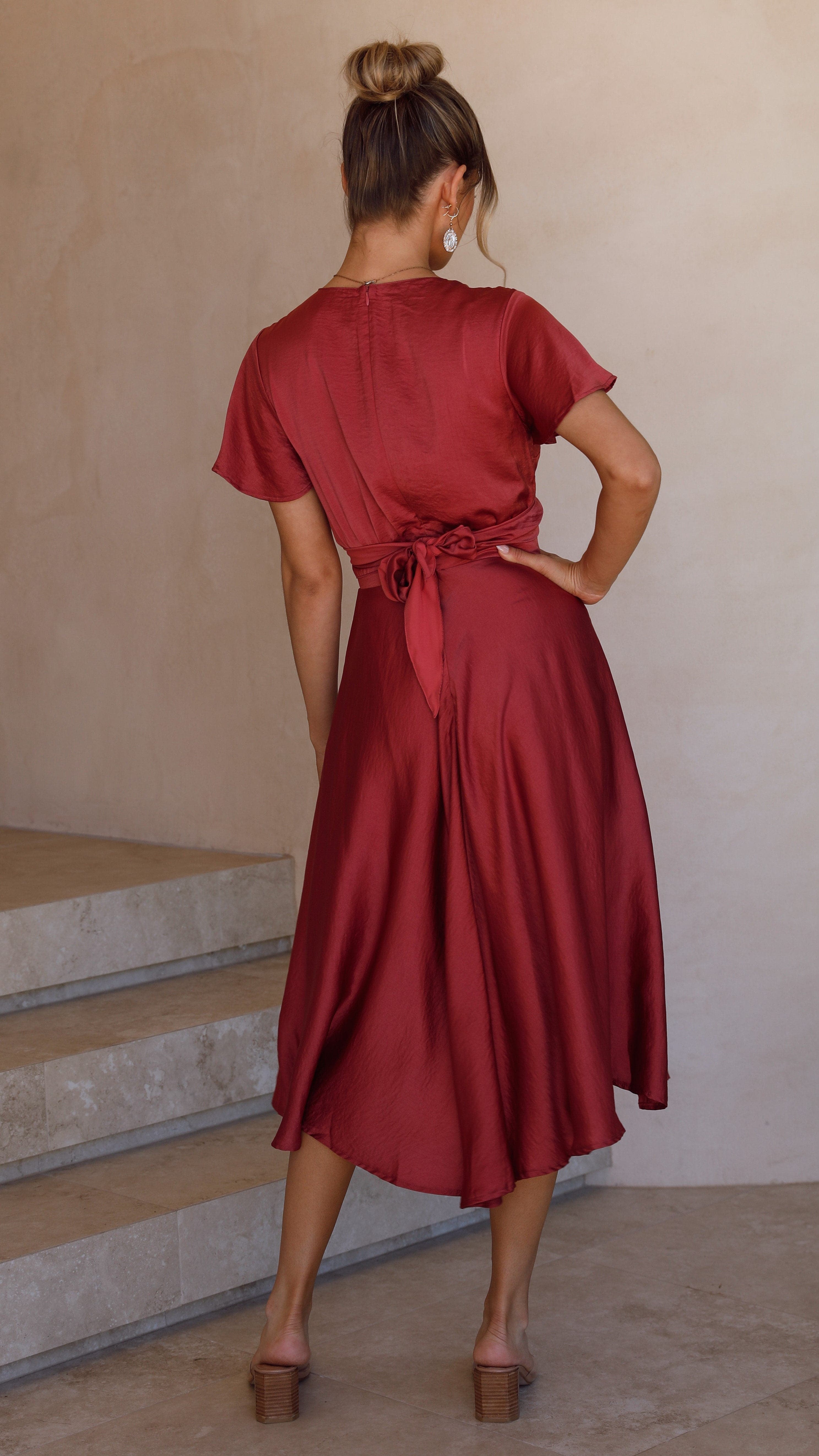 Sunny Daze Dress - Berry