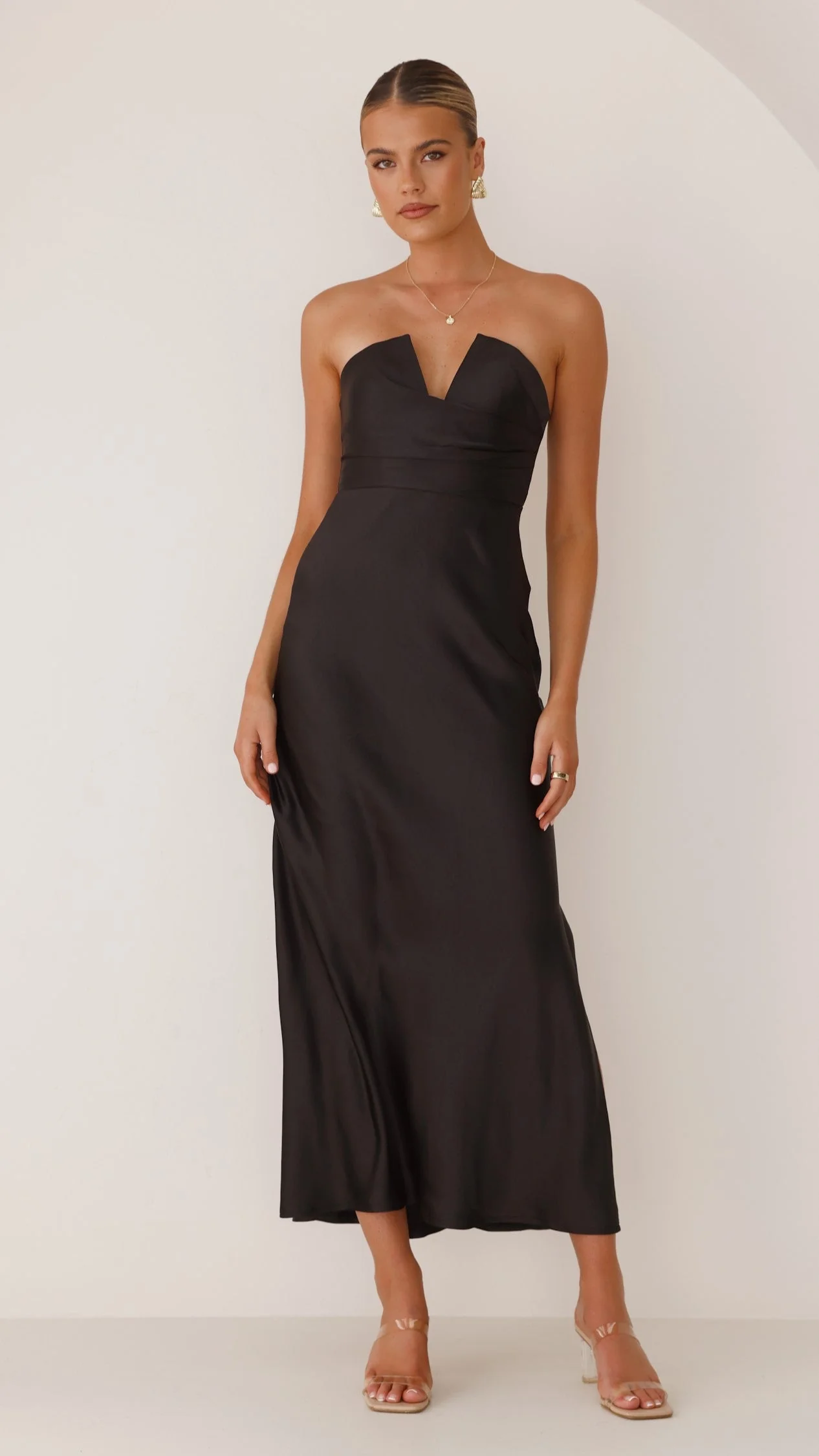 Valerie Maxi Dress - Black