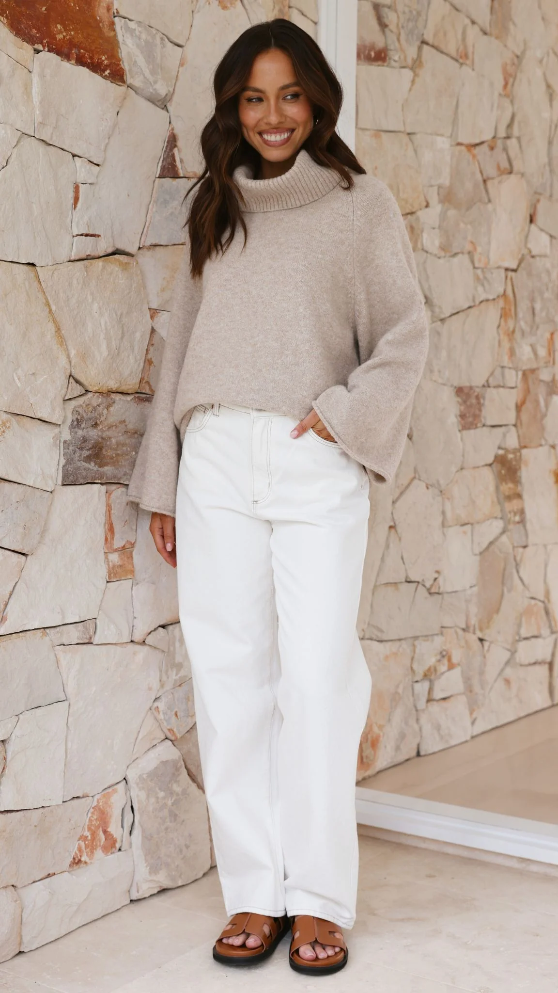 Jacques Knitted Jumper - Oatmeal