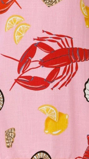 Oceania Mini Dress - Shell Lover Print