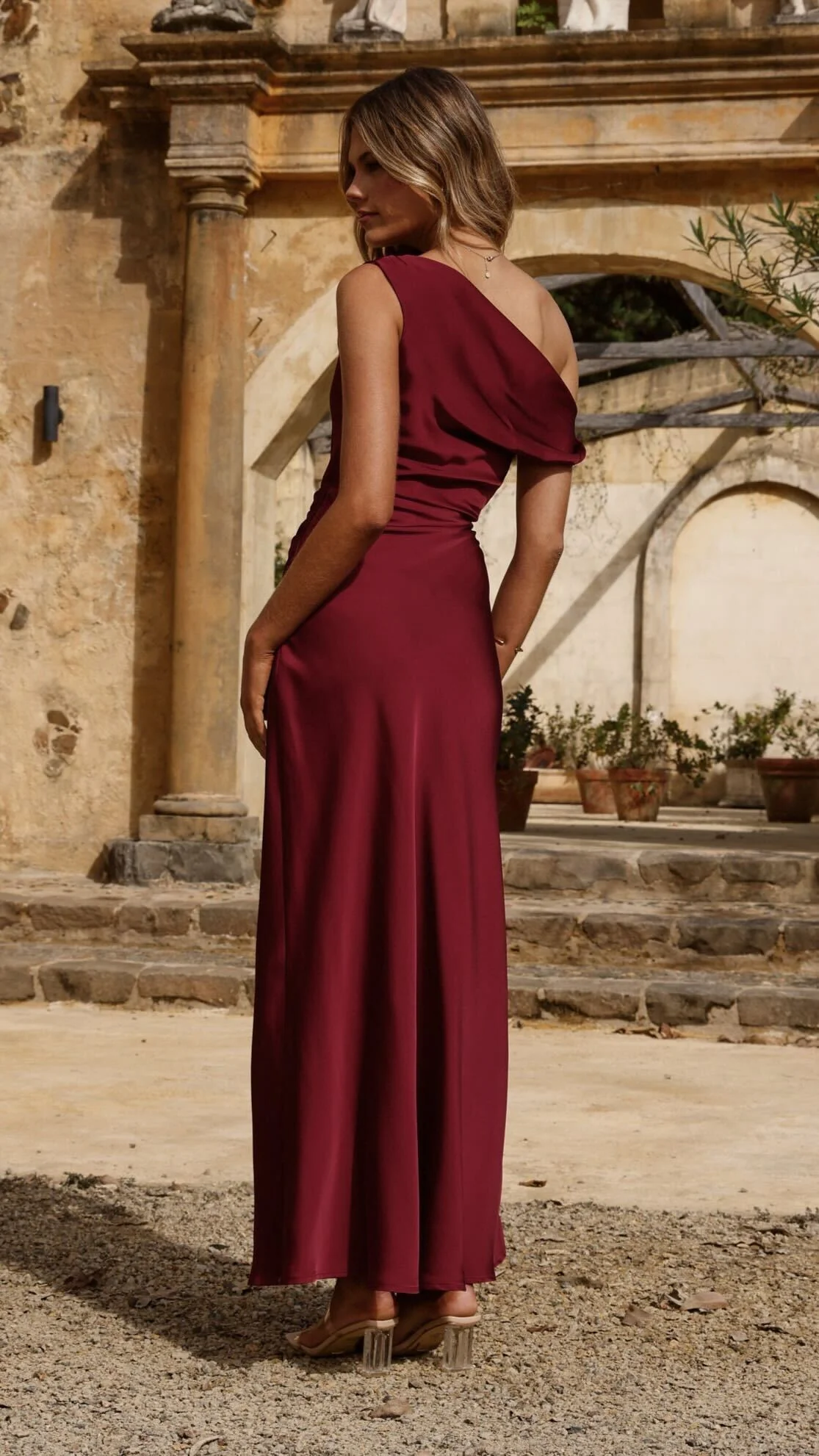 Gigi Maxi Dress - Wine